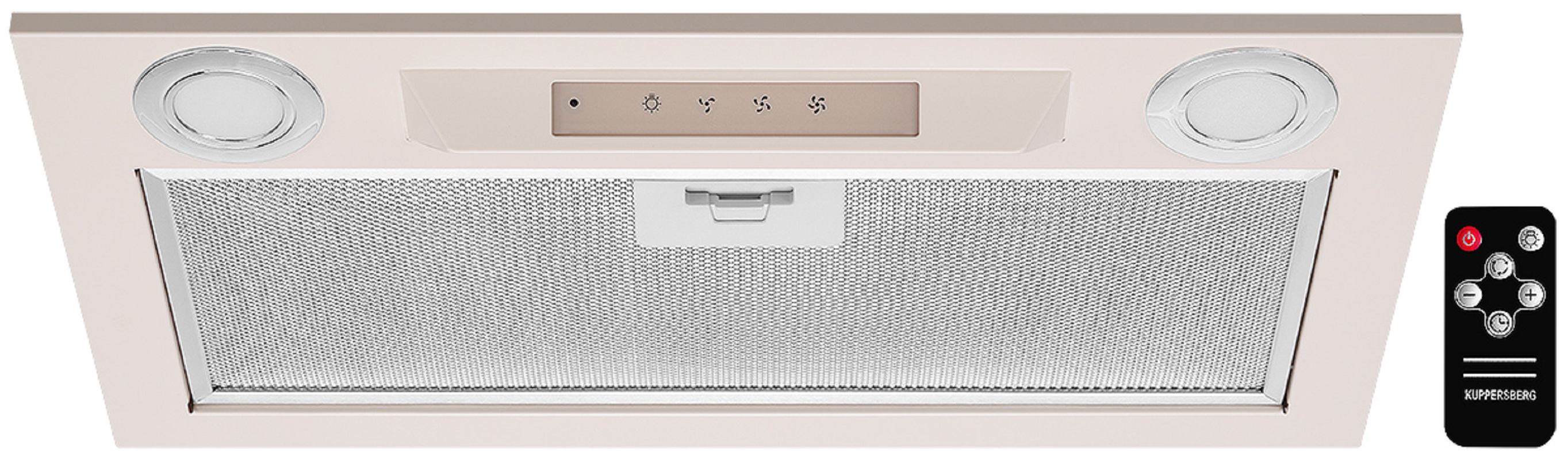 Изображение товара Встраиваемая вытяжка Kuppersberg INLINEA 52 Beige 52 см с сенсорным управлением