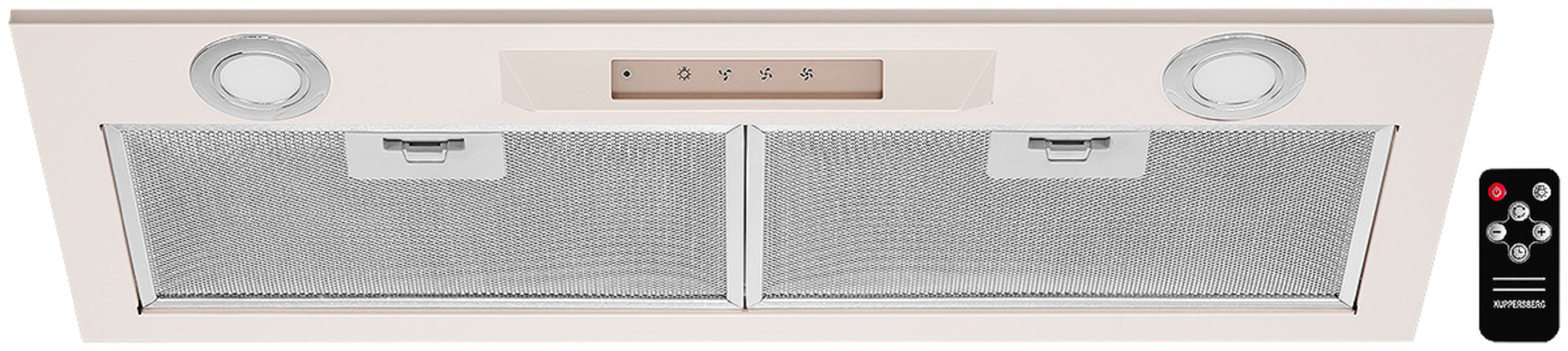 Изображение товара Встраиваемая вытяжка Kuppersberg INLINEA 72 Beige 72 см с сенсорным управлением