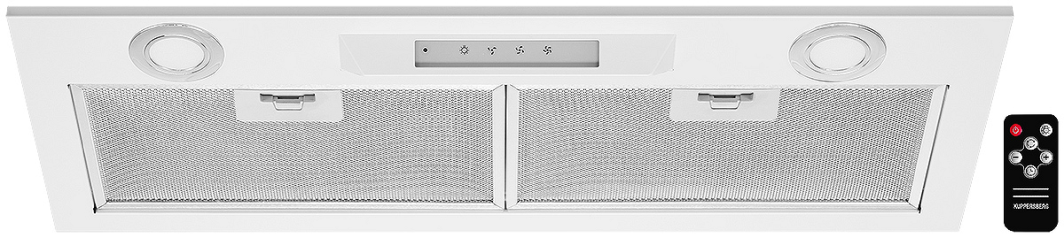 Изображение товара Встраиваемая вытяжка Kuppersberg Inlinea 72 White 72 см белый современный дизайн