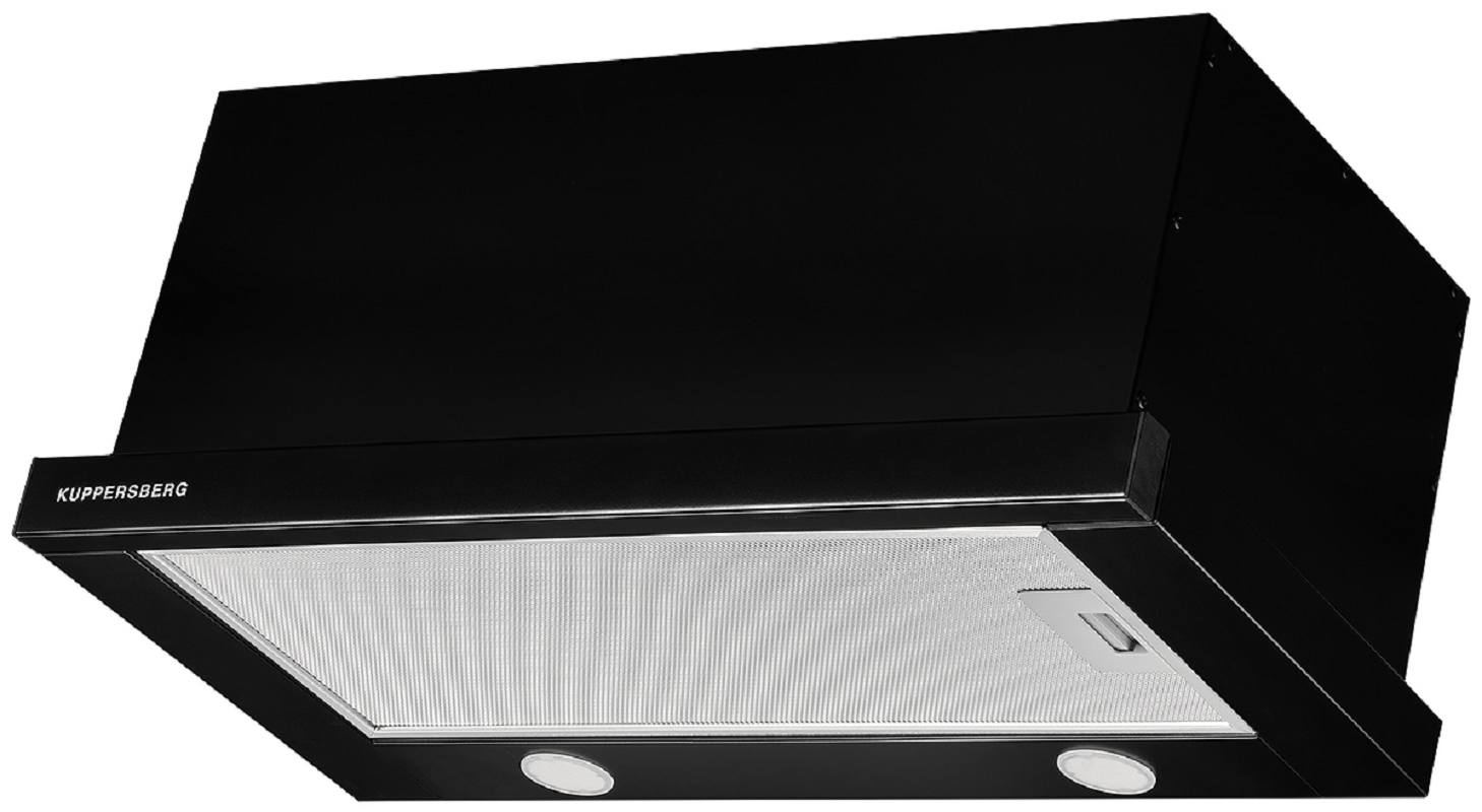 Изображение товара Встраиваемая вытяжка Kuppersberg Slimturbo 60 B 55.2 см черная