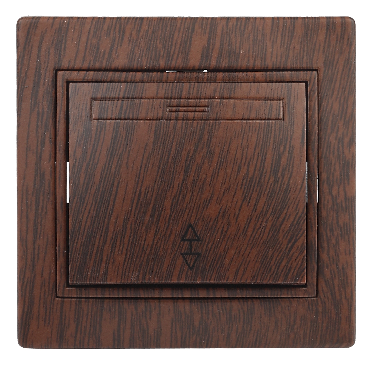 Изображение товара Переключатель встраиваемый Intro Plano Б0053754 1 клавиша венге