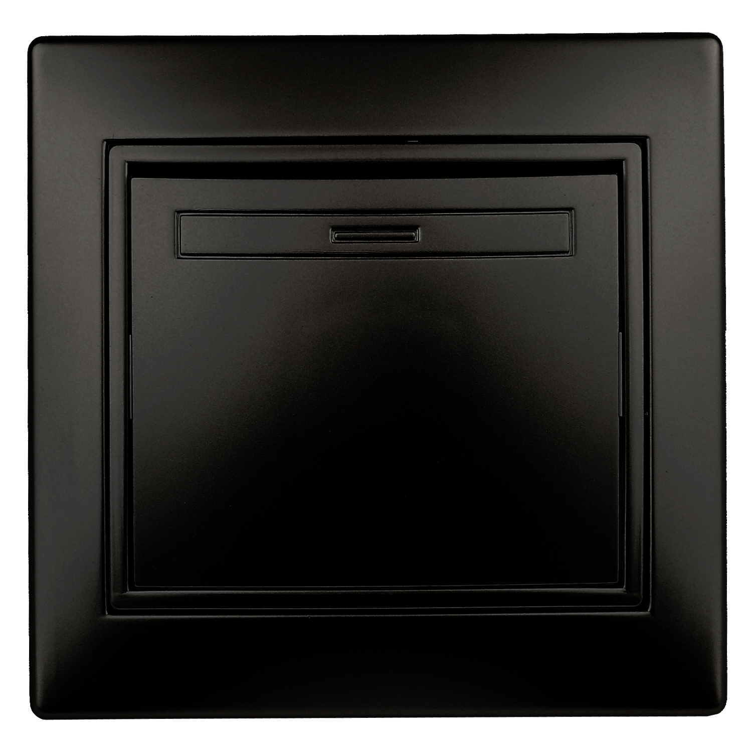 Изображение товара Переключатель промежуточный встраиваемый Plano 1 клавиша антрацит INTRO