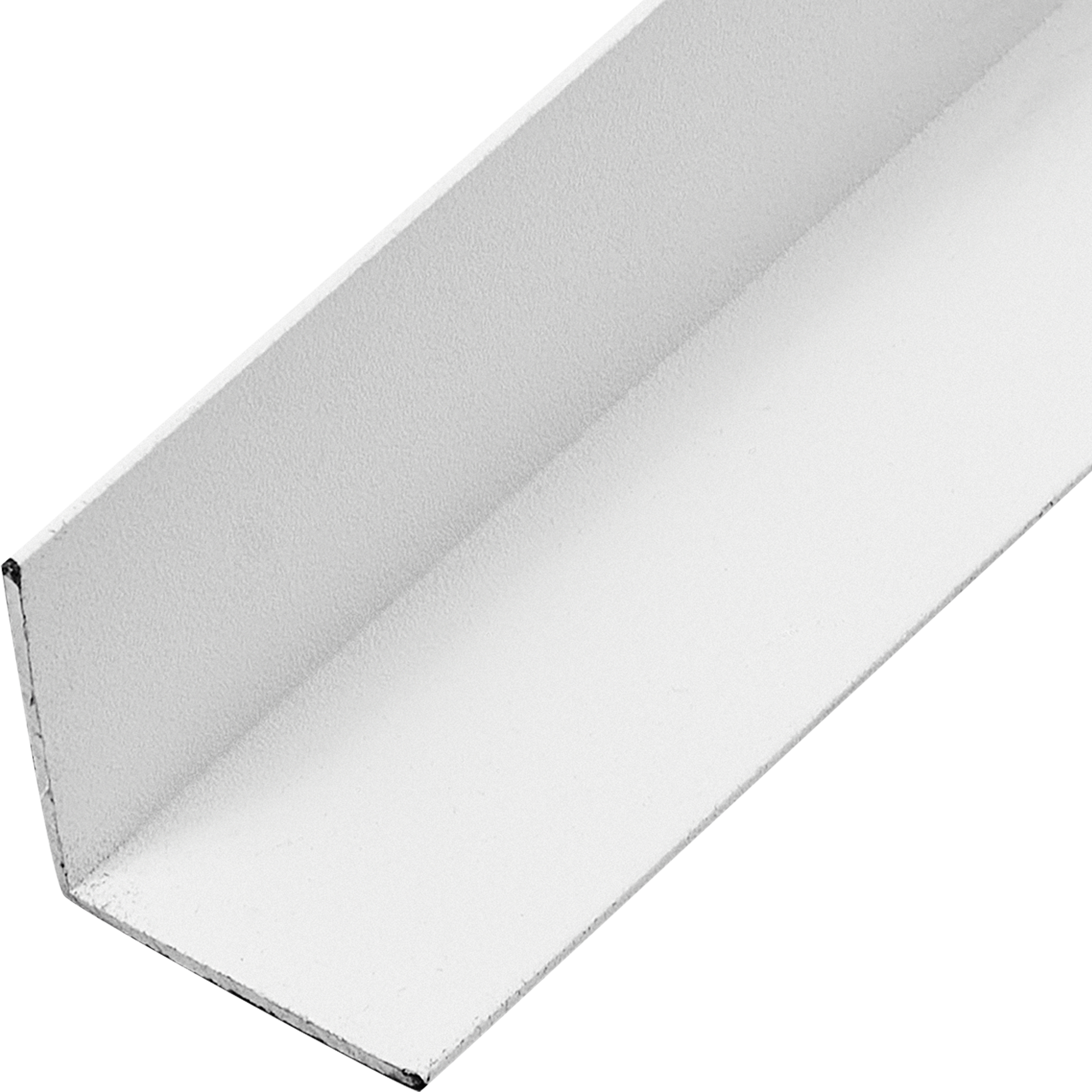 Изображение товара Профиль L-образный алюминий окрашенный 30x30x1.2x2700 мм белый