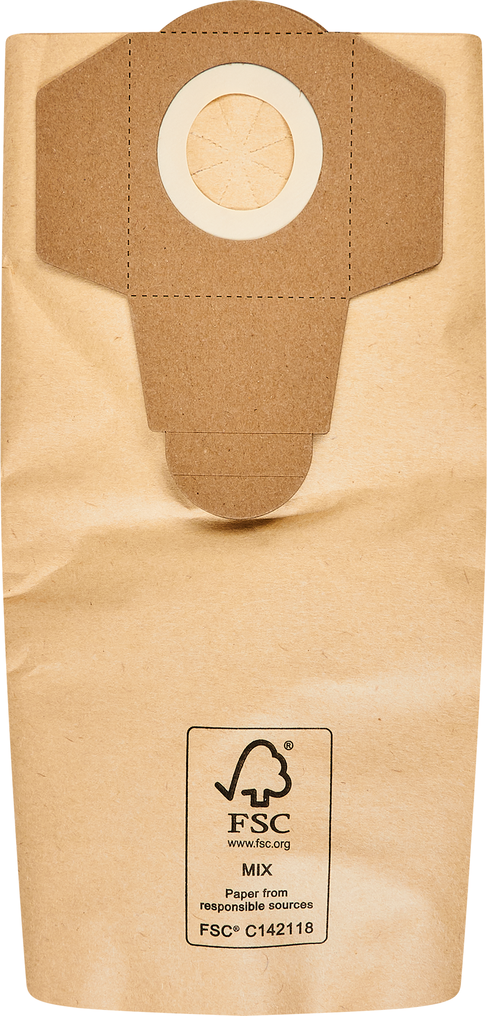 Изображение товара Мешки бумажные для пылесоса Dexter NJTV0083ZB01 30 л, комплект 4 шт.