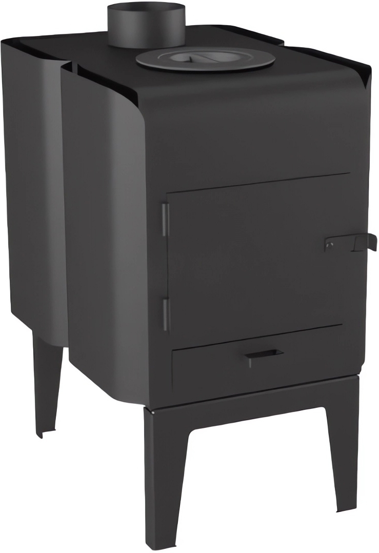 Изображение товара Печь с плитой Гном-2 - идеальный обогреватель и кухонный помощник