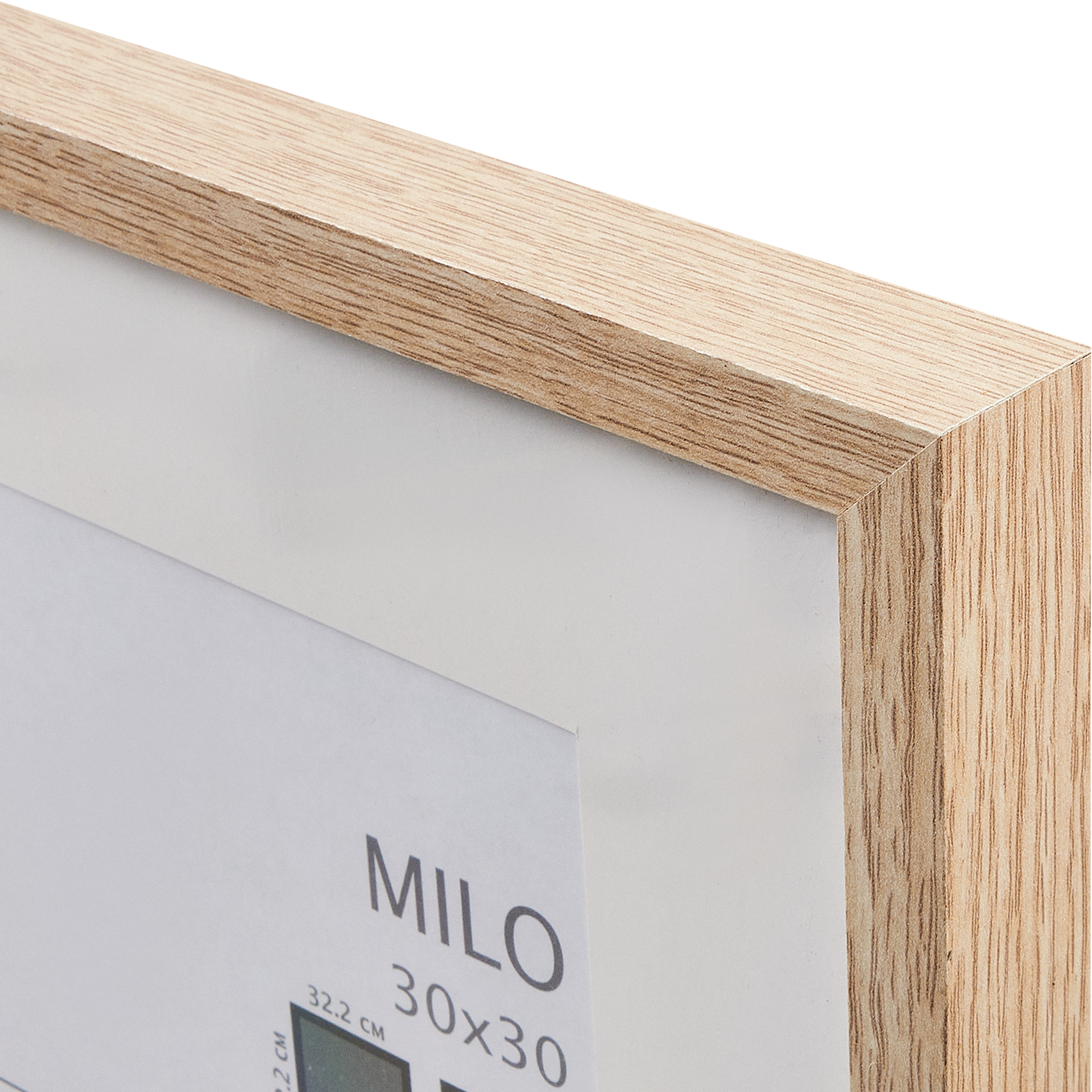 Рамка Inspire Milo 30x30 см цвет дуб - 1