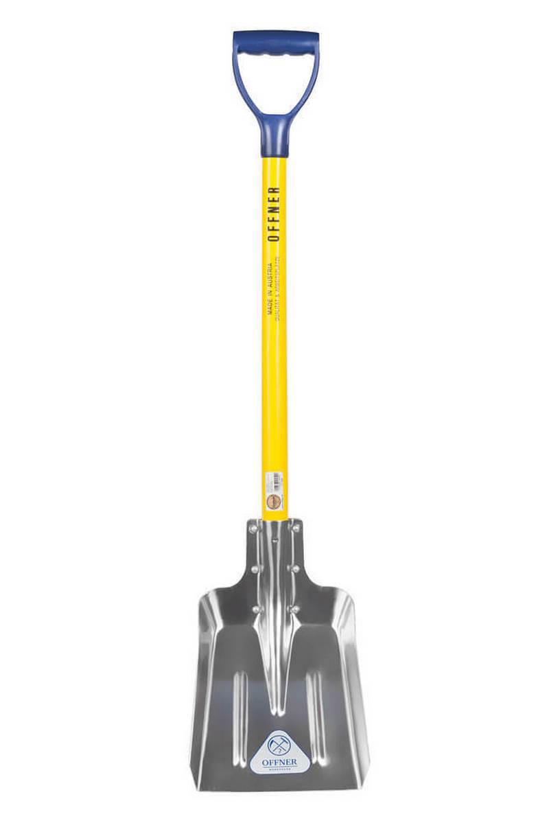Изображение товара Лопата для уборки снега Offner 22 см x 97 см алюминий с черенком дерево