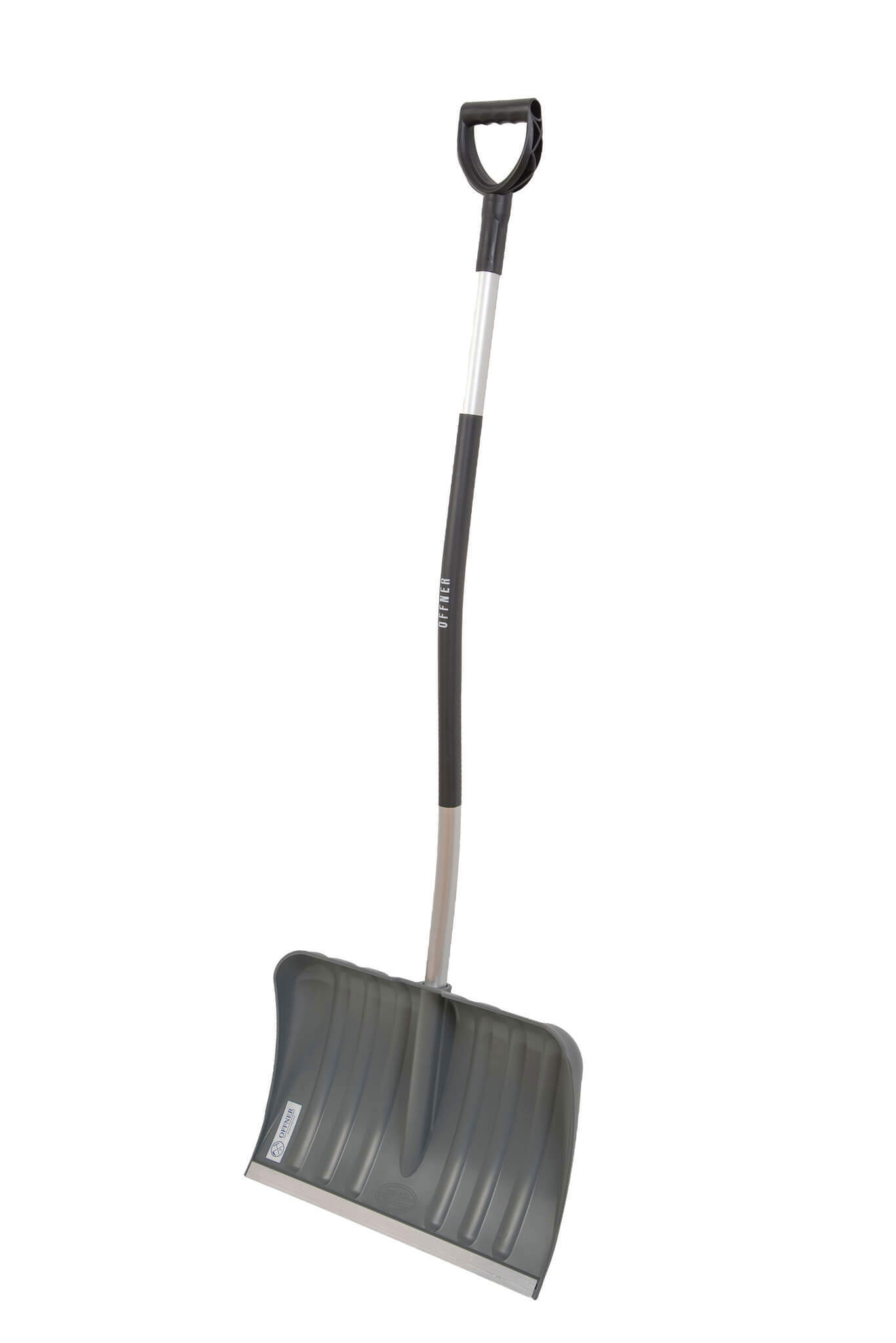Изображение товара Лопата для уборки снега OFFNER с алюминиевым черенком 55 см