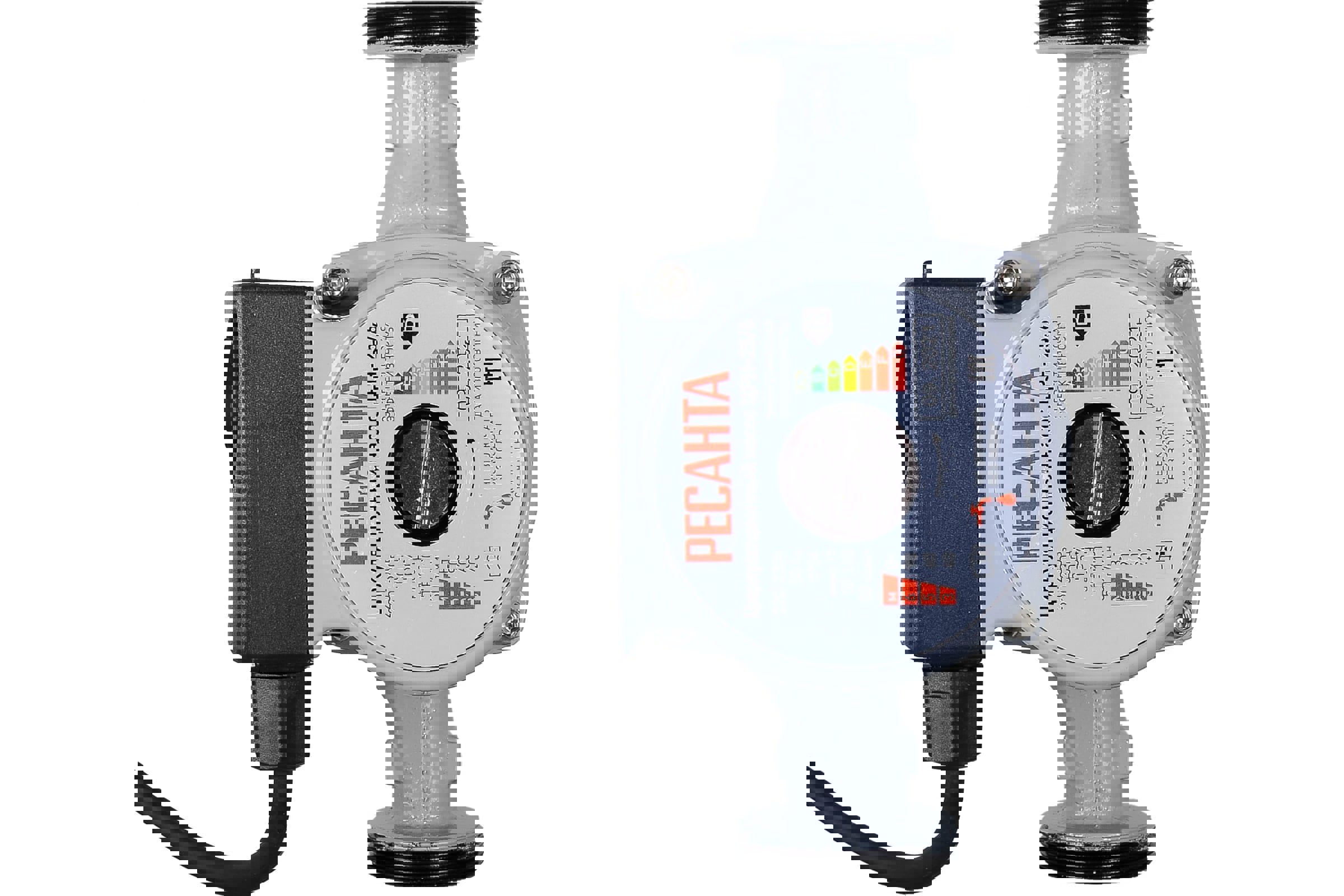 Изображение товара Циркуляционный насос Ресанта ЦРН-25/6 90Вт 220В для отопления и ГВС