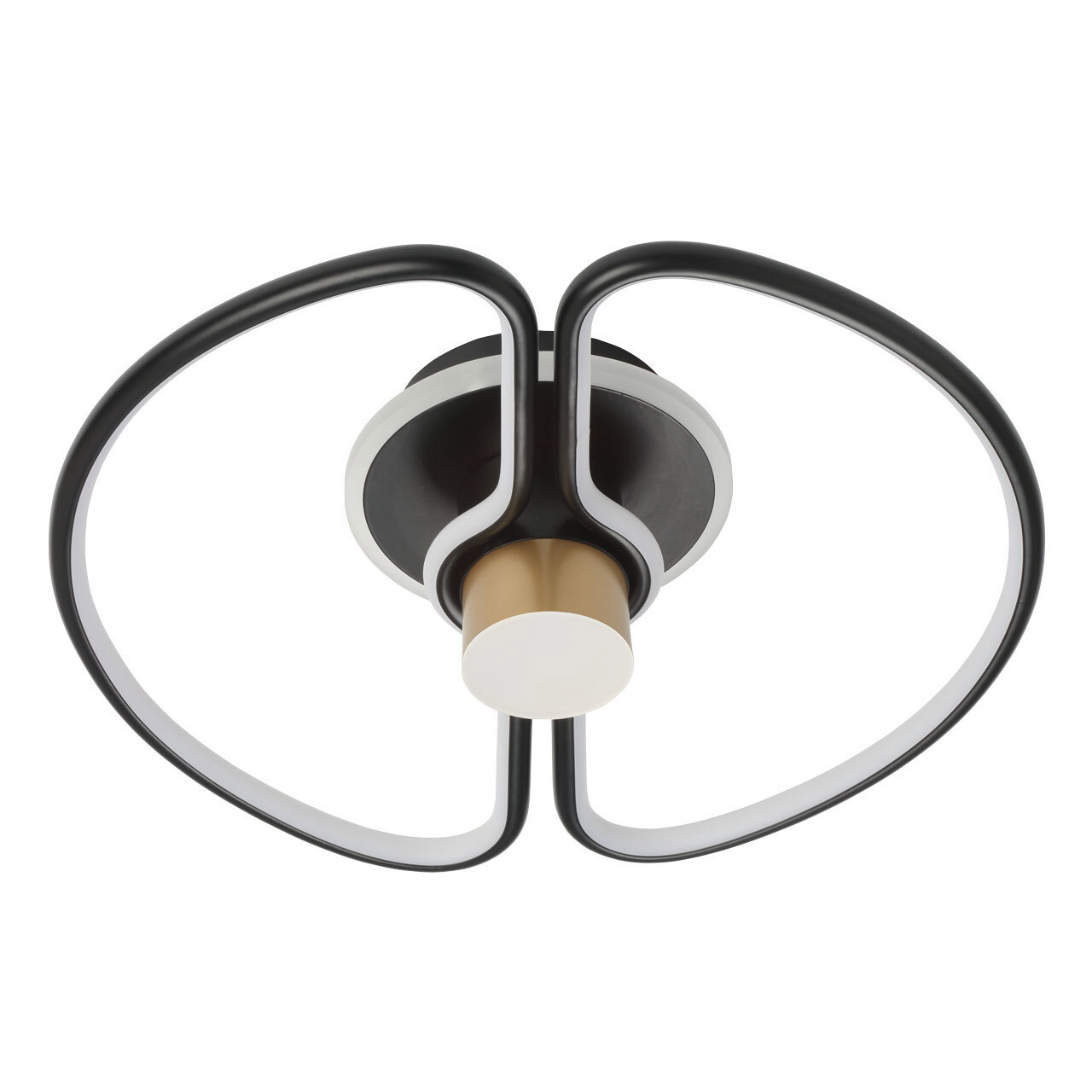 Изображение товара Люстра потолочная светодиодная Толедо De markt 105210213 28 м² нейтральный белый свет цвет черный