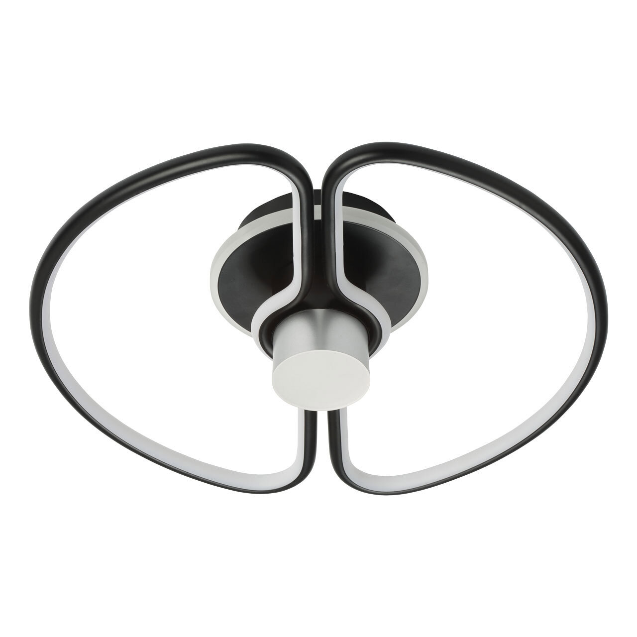 Изображение товара Люстра потолочная светодиодная Толедо De markt 106210213 28 м² нейтральный белый свет цвет черный Изображение товара Люстра потолочная светодиодная Толедо De markt 106210213 28 м² нейтральный белый свет цвет черный