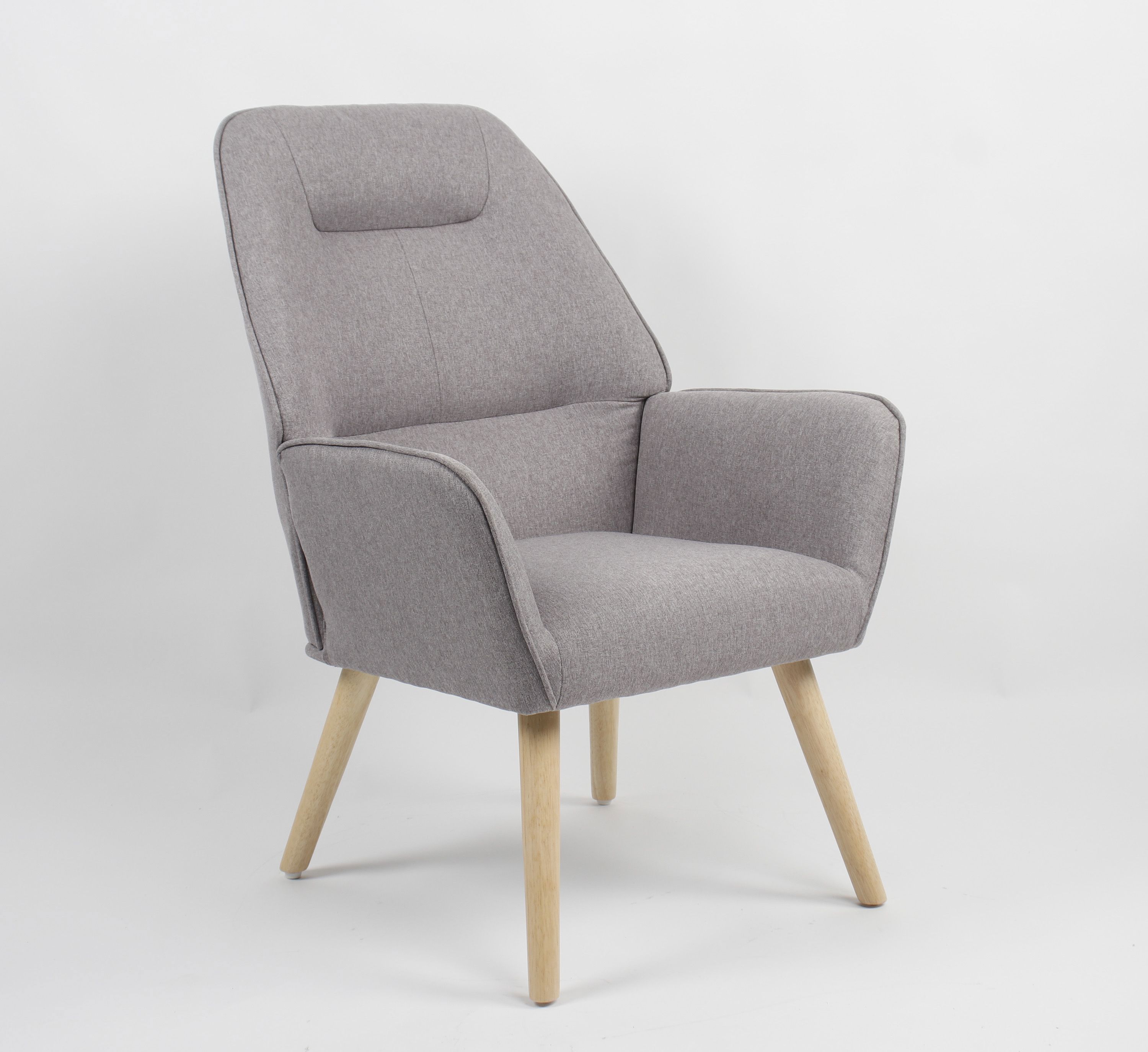 Изображение товара Кресло Stool group Стерн 63x93x68 см ткань цвет серый Изображение товара Кресло Stool group Стерн 63x93x68 см ткань цвет серый