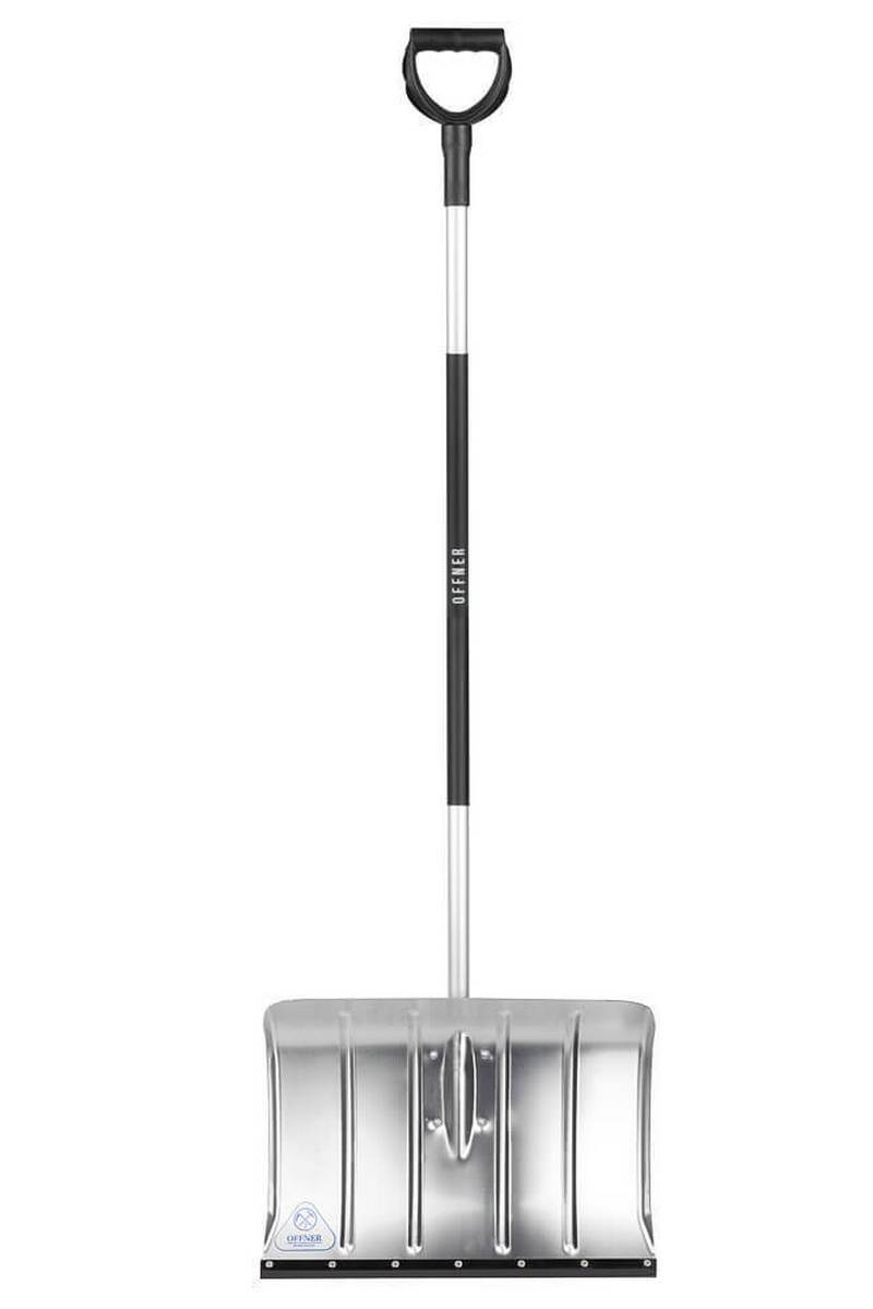 Изображение товара Лопата для уборки снега Offner 50 см x 155 см алюминий с черенком алюминий
