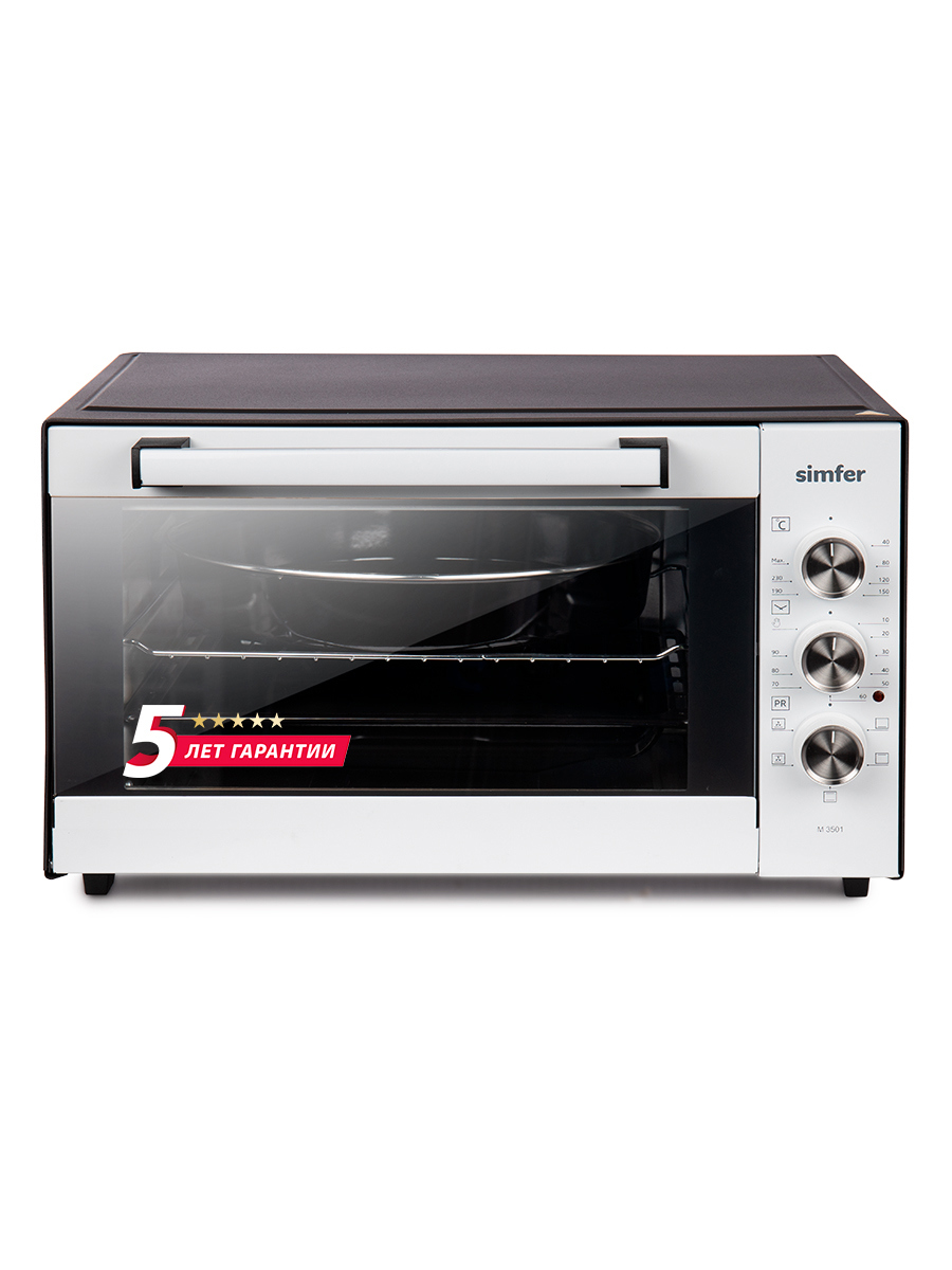 Изображение товара Электропечь SIMFER M3501 35л, 5 режимов, механика, Турция