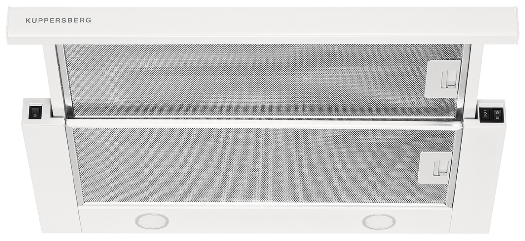 Изображение товара Встраиваемая вытяжка Kuppersberg SLIMTURBO 60 W белая 55.2 см