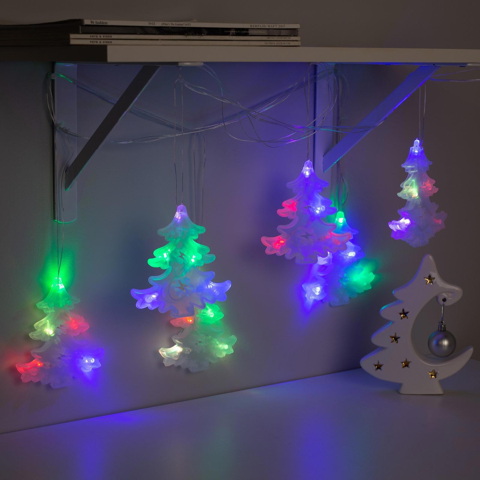 Изображение товара Электрогирлянда комнатная Luazon lighting 3612451 нить 2 м 30 ламп бесцветный 1 режим работы