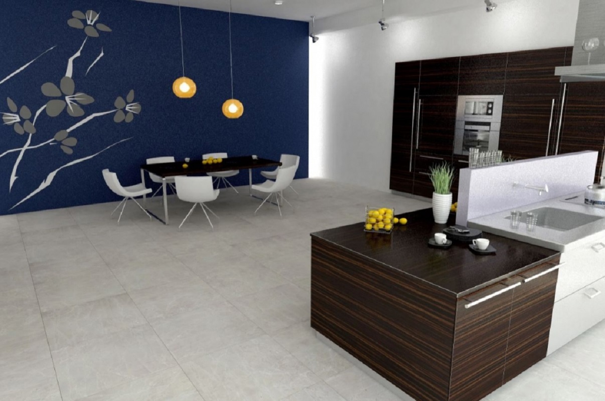 Изображение товара Керамогранит GRANITEA G363 60x60 см матовый серый/серебристый