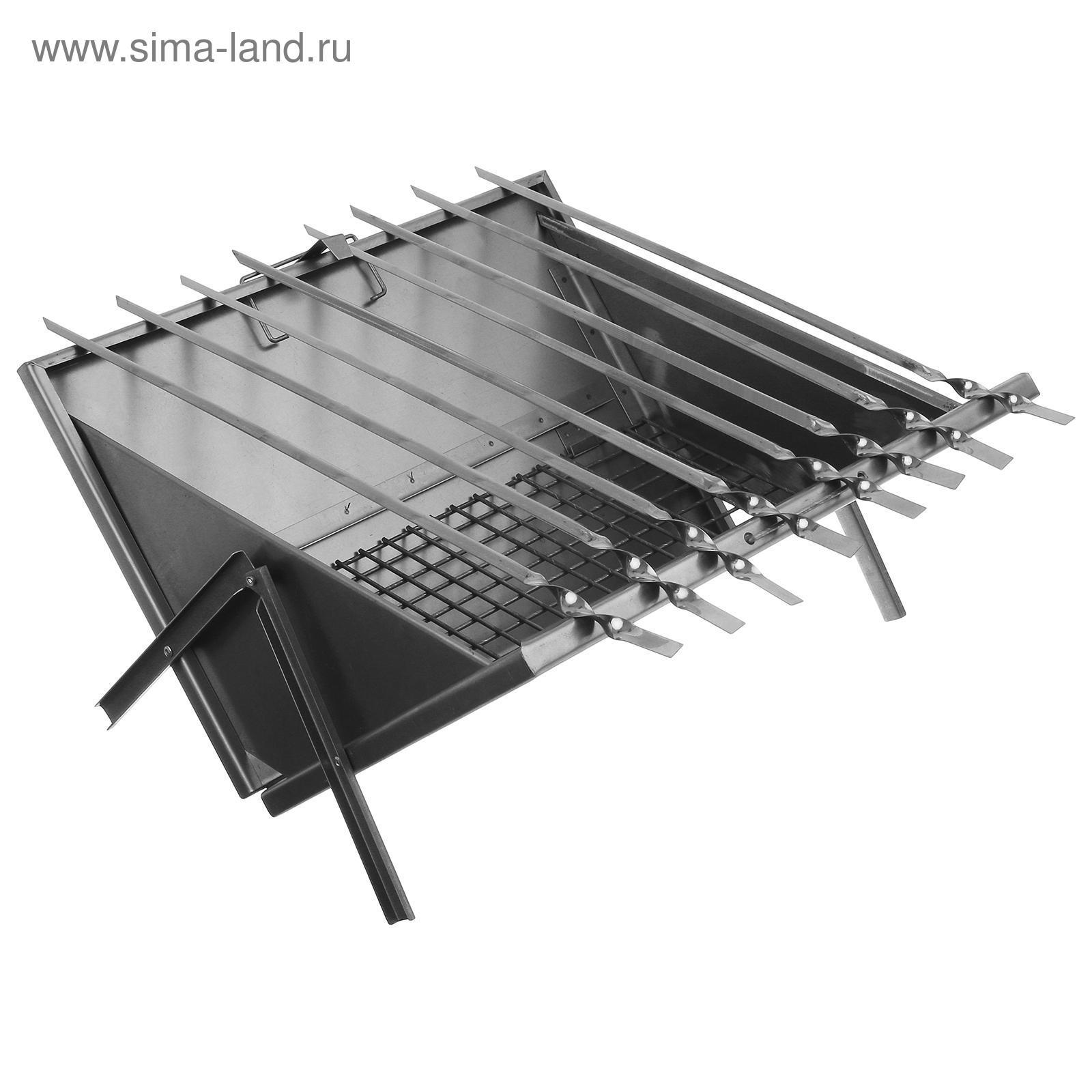 Изображение товара Мангал-дипломат Simaland 5137757 28.50x44x2.50 см сталь Изображение товара Мангал-дипломат Simaland 5137757 28.50x44x2.50 см сталь