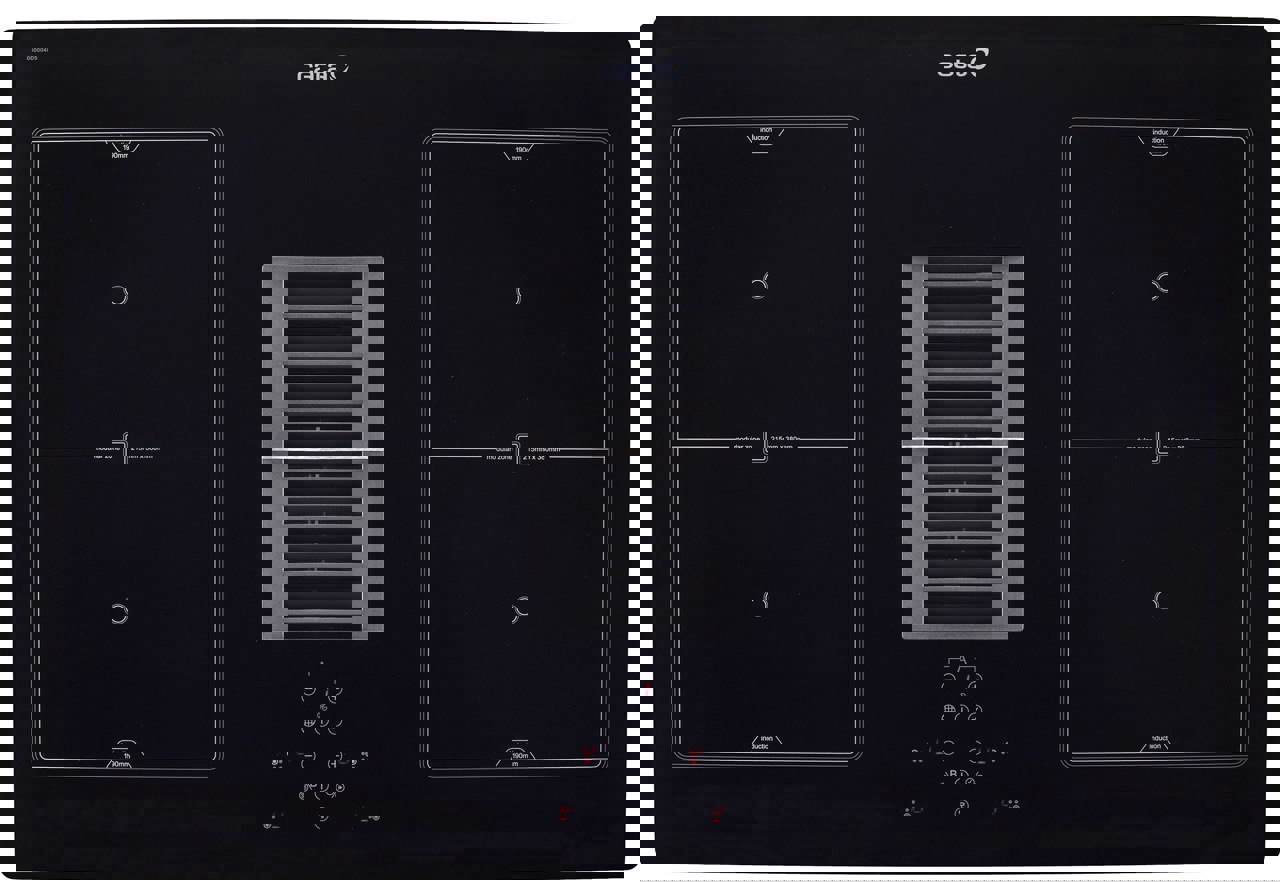 Изображение товара Электрическая варочная панель Cata AS 750 2 4 конфорки индукционная черная