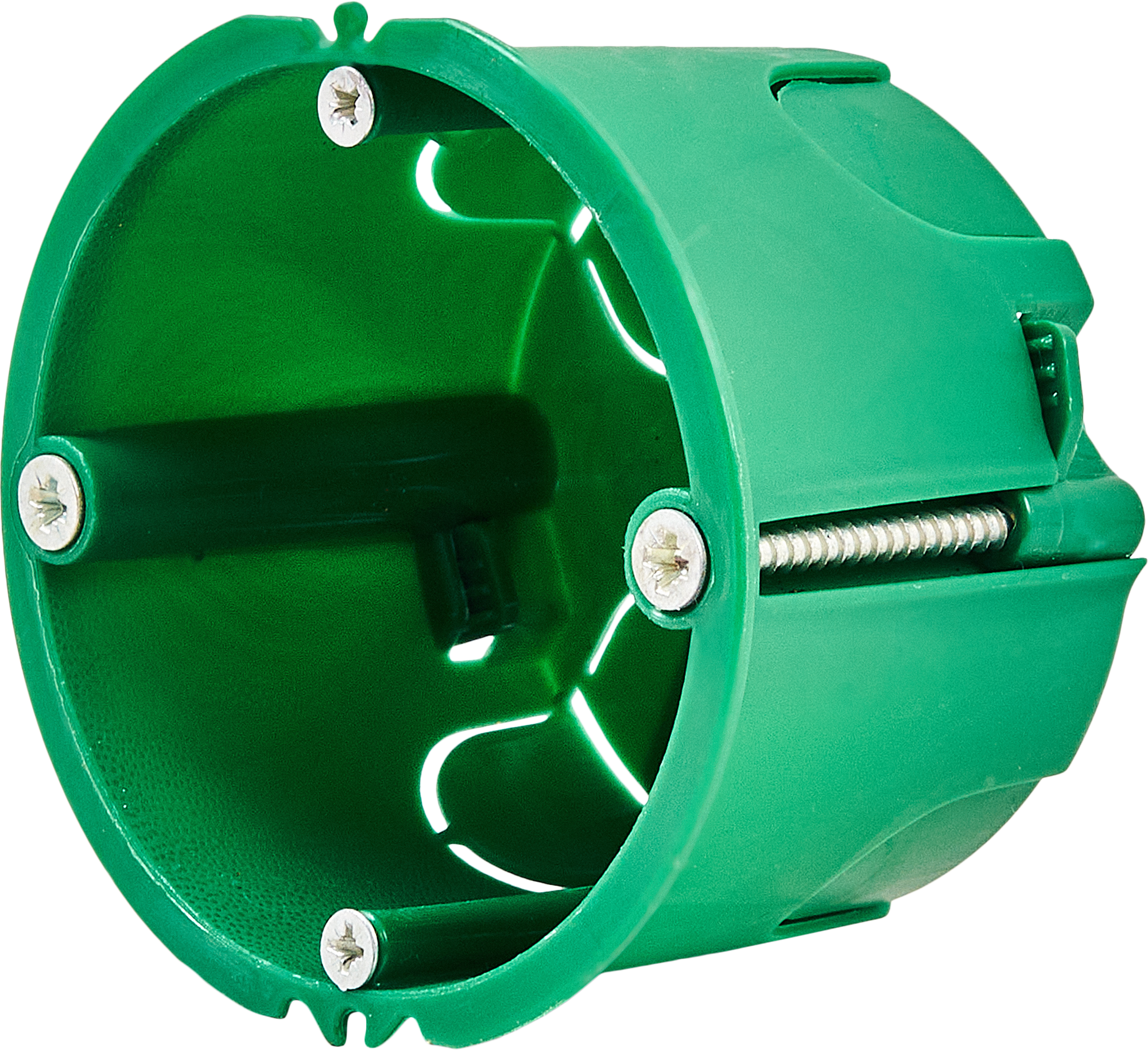 Подрозетник Защита Про под гипсокартон 68x45 мм IP20 цвет зеленый