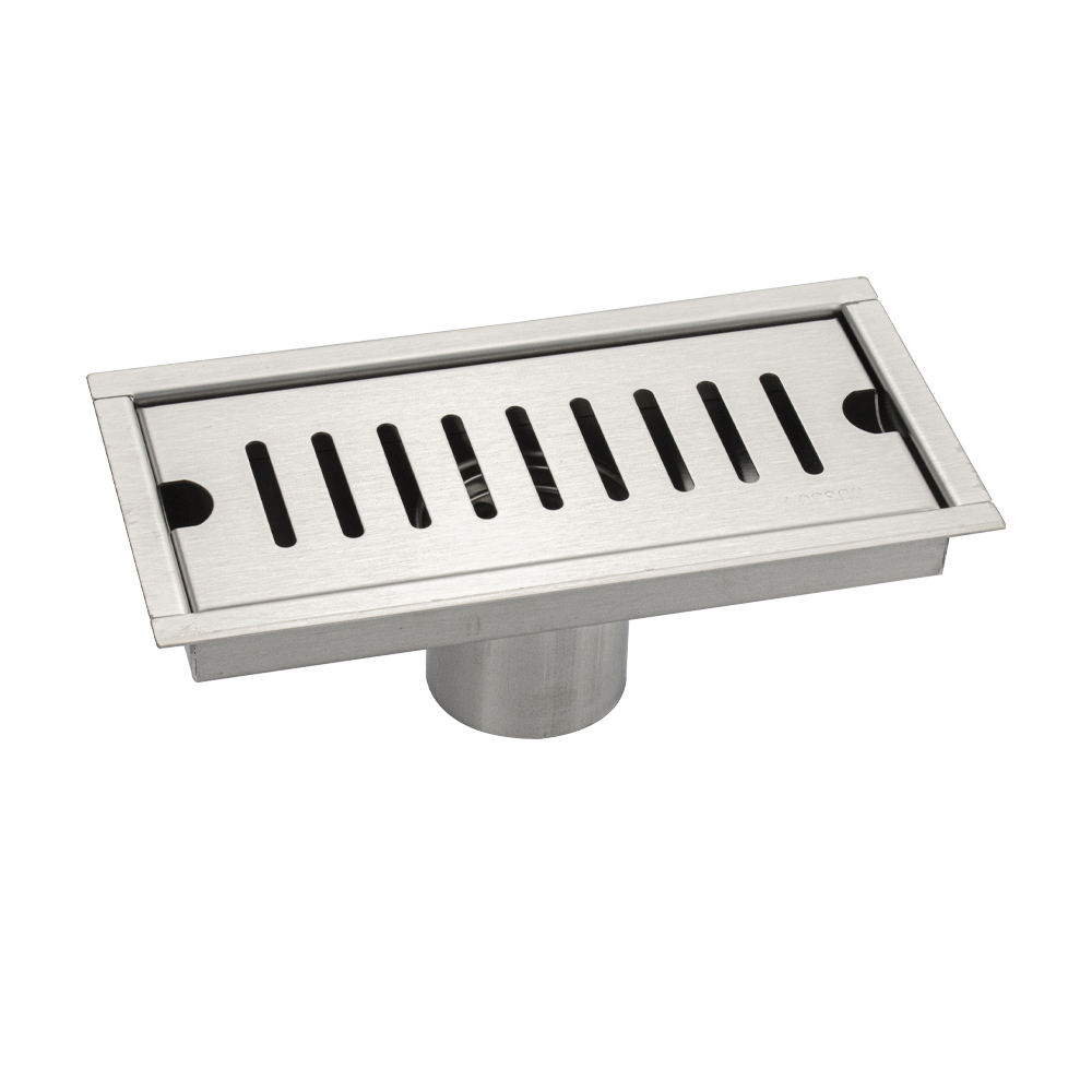 Изображение товара Душевой трап Санакс 20x10 см Ø50 мм сухой затвор и вертикальным сливом