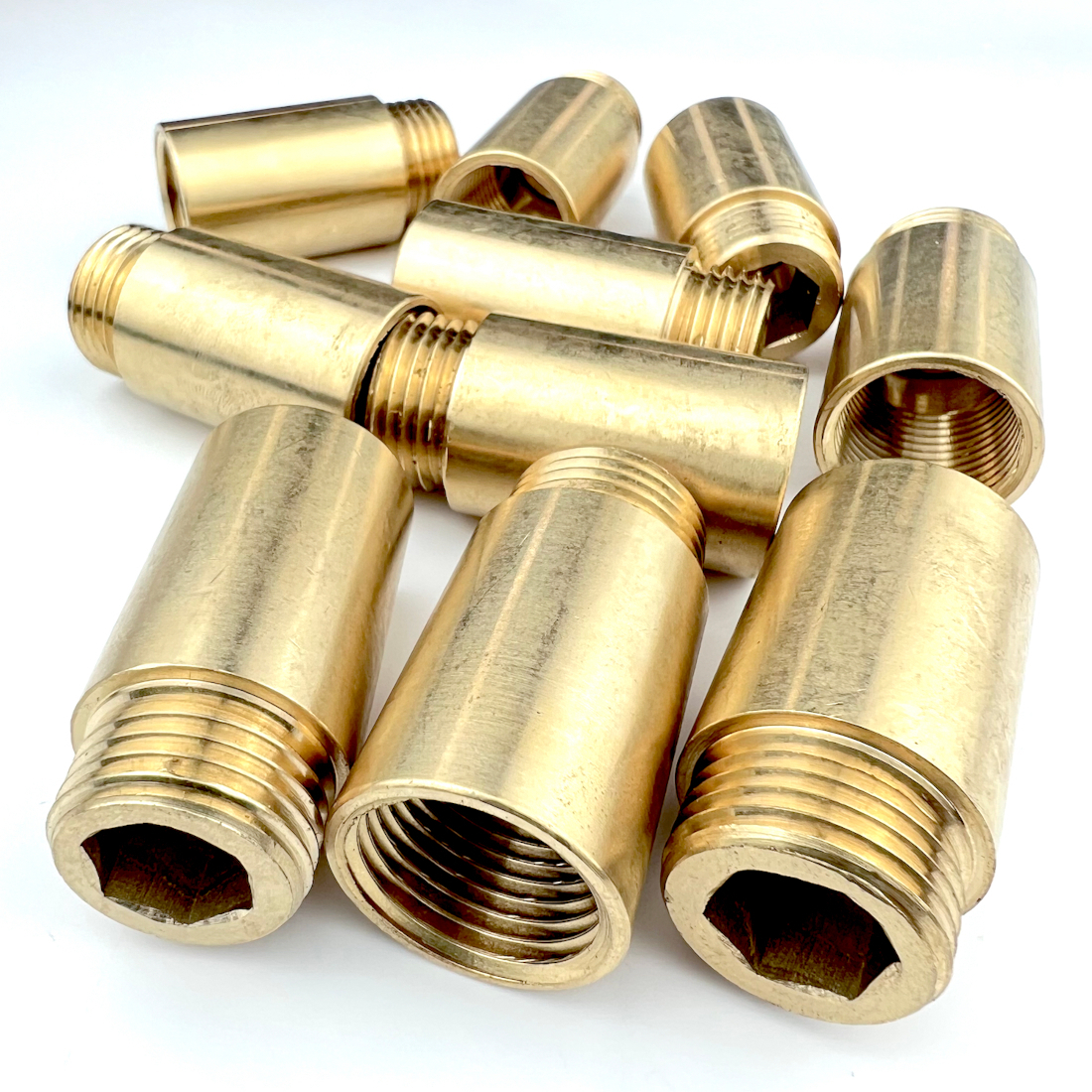 Изображение товара Удлинитель Профитт 1/2x1/2 ВР-НР латунь 9278250 для водопроводных систем