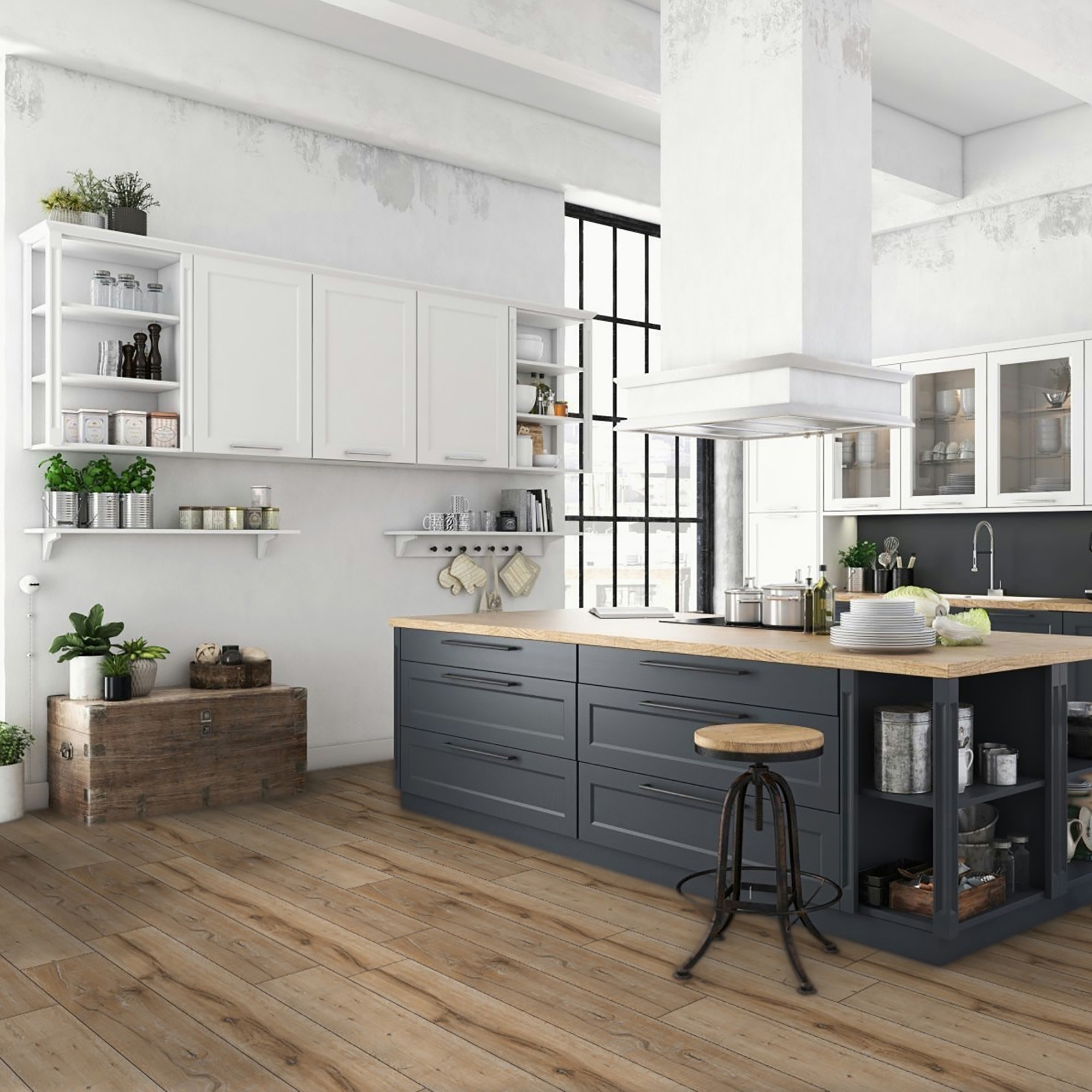 Изображение товара Ламинат Клото 33 класс без фаски 8 мм, 2.131 м², Россия