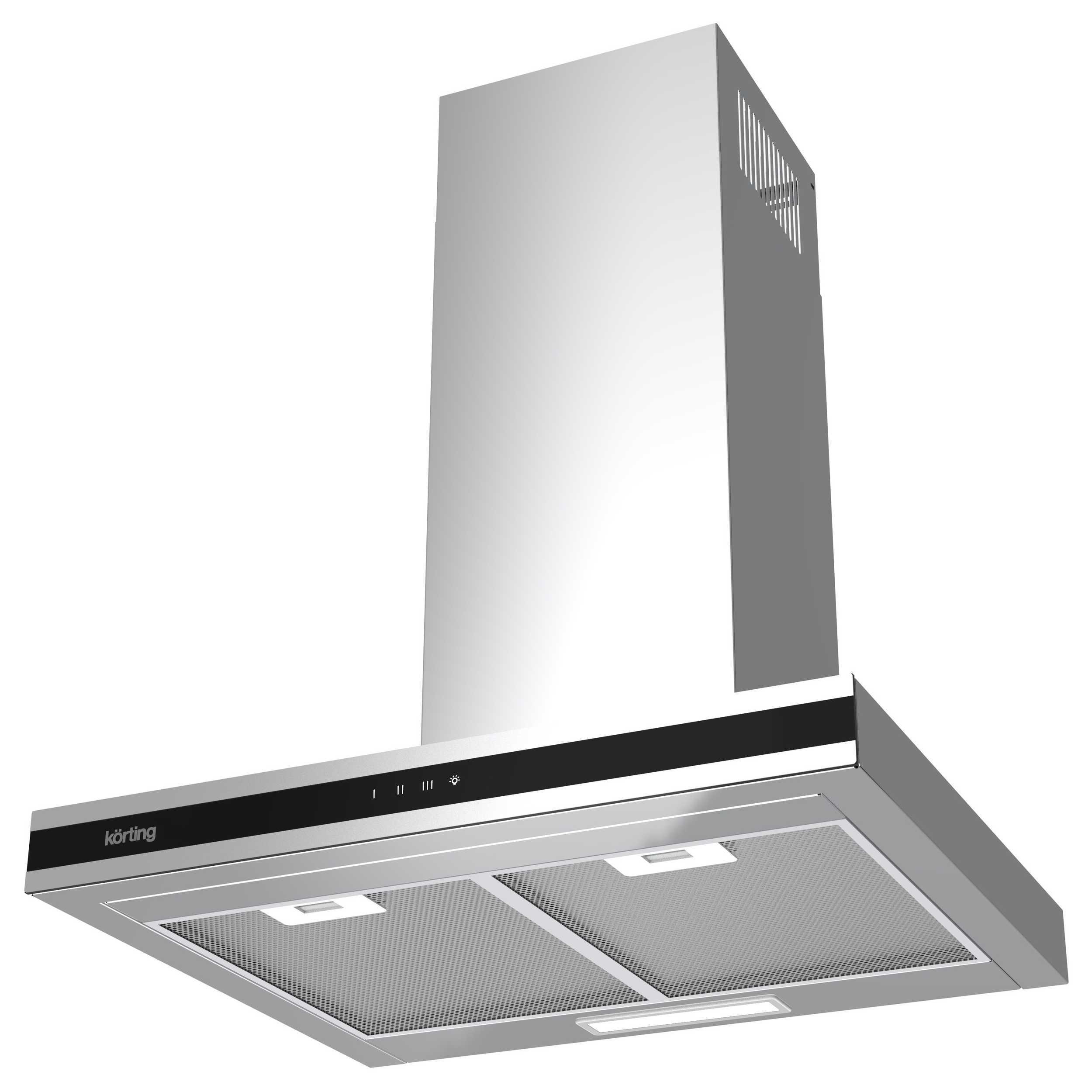 Изображение товара Встраиваемая вытяжка Korting Khc 6737 xgn 60 см цвет нержавеющая сталь
