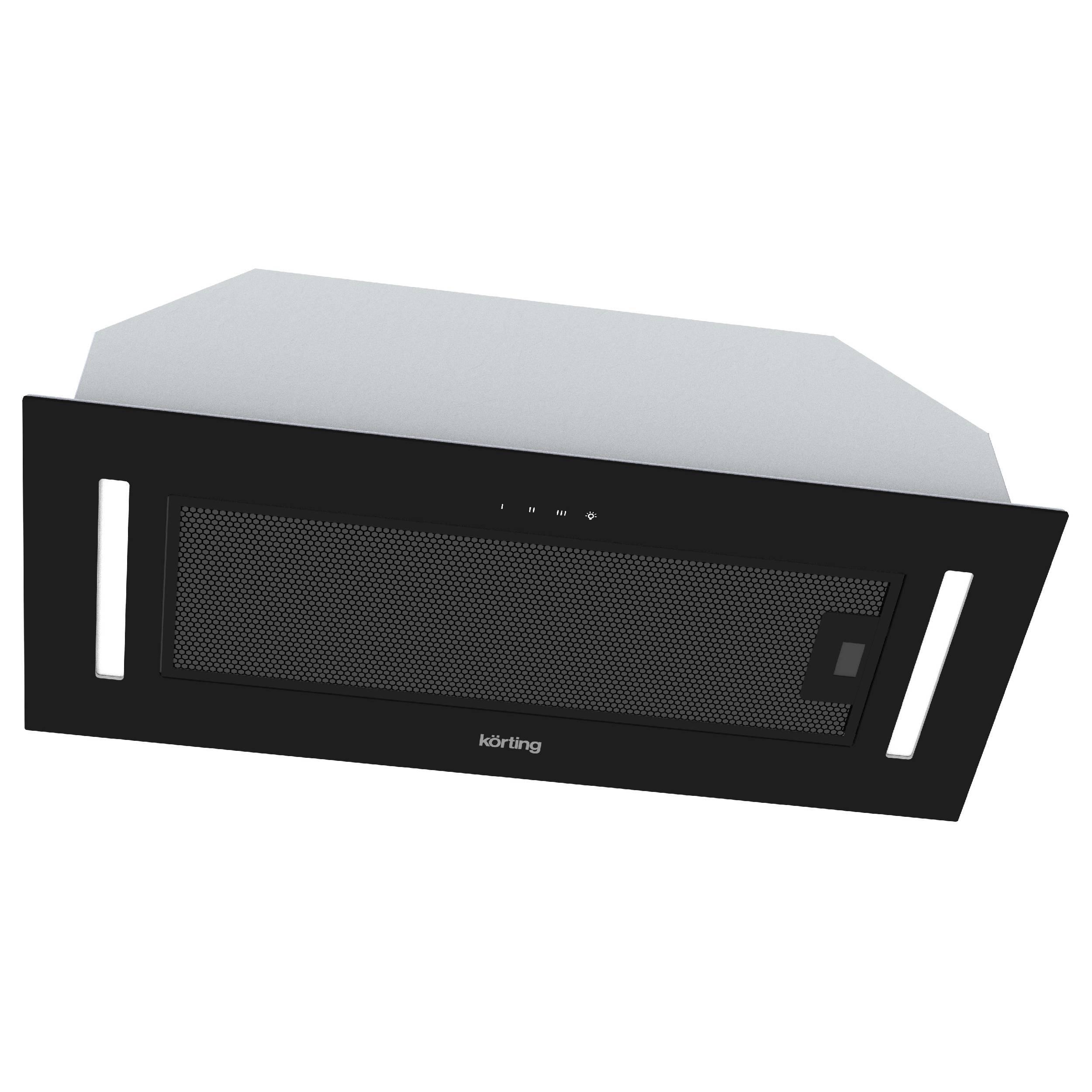 Изображение товара Встраиваемая вытяжка Korting KHI 9765 GN 70 см черный с сенсорным управлением