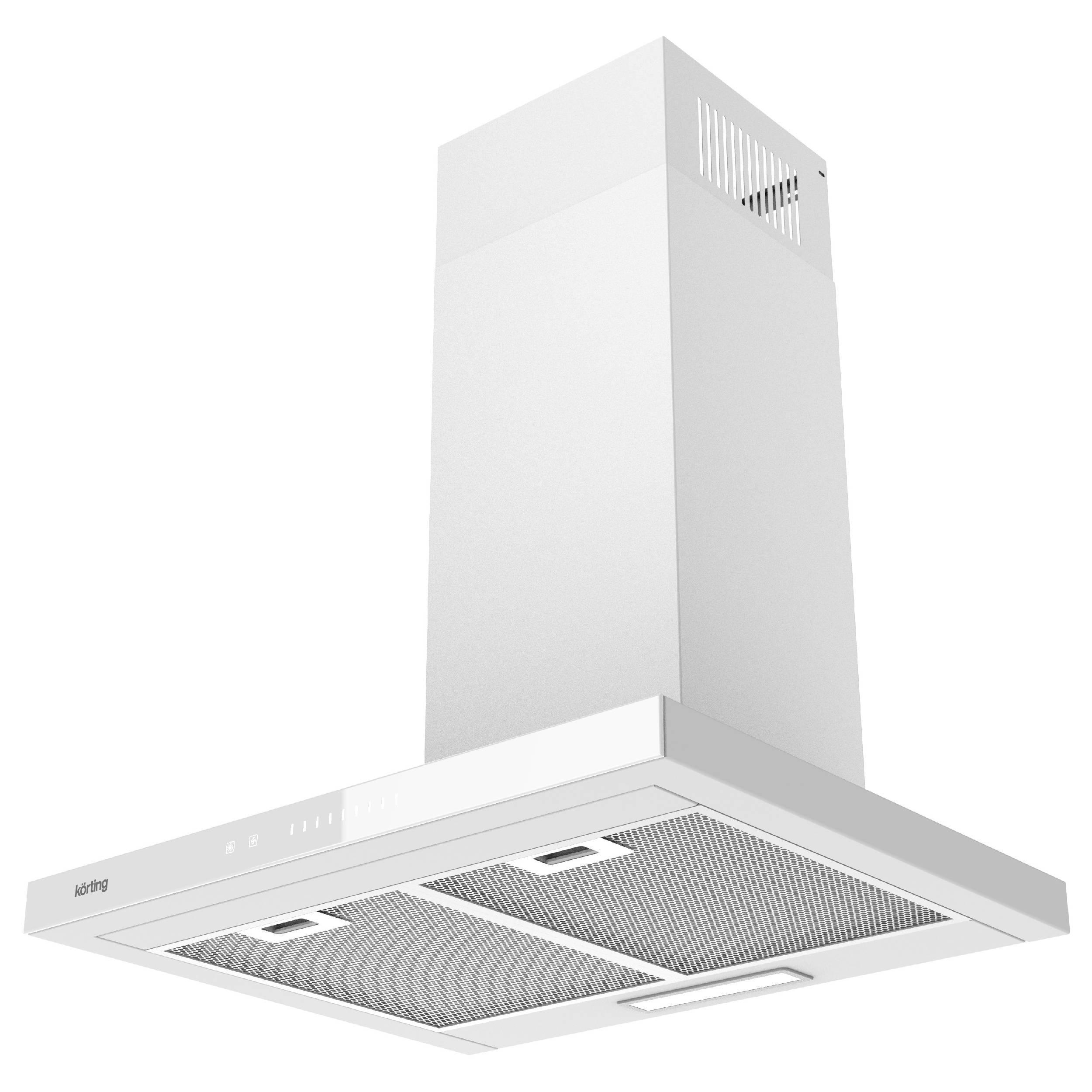 Изображение товара Купольная вытяжка Korting KHC 6989 GW 60 см цвет белый Изображение товара Купольная вытяжка Korting KHC 6989 GW 60 см цвет белый
