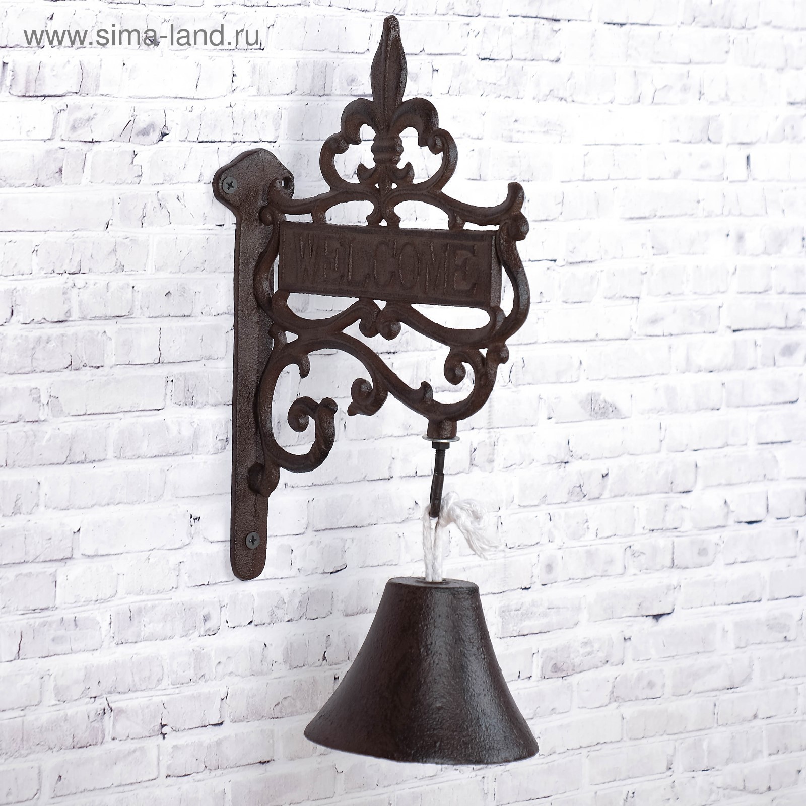 Изображение товара Колокол сувенирный "Добро пожаловать" 26x10x18 см