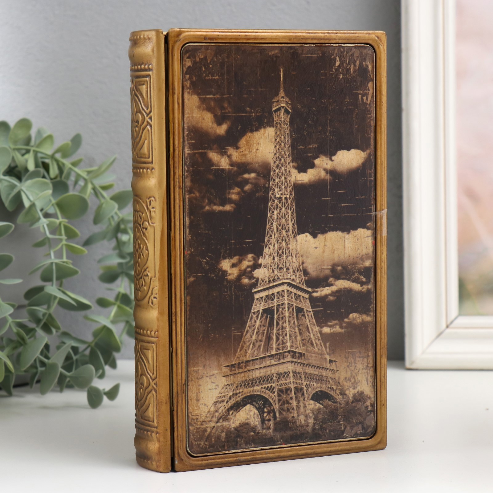 Изображение товара Шкатулка-книга SIMALAND "Эйфелева башня" 20x12x4 см Изображение товара Шкатулка-книга SIMALAND "Эйфелева башня" 20x12x4 см