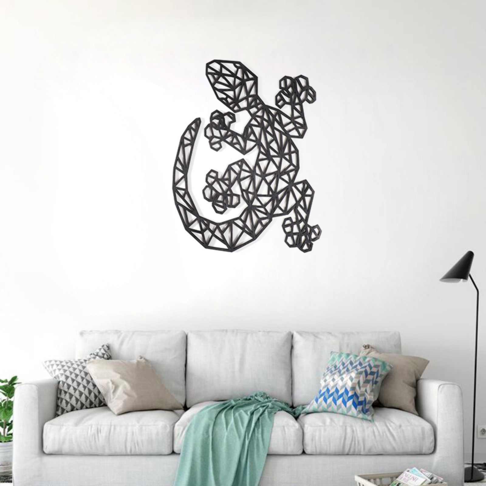 Изображение товара Панно Геккон 40х30 см от SIMALAND