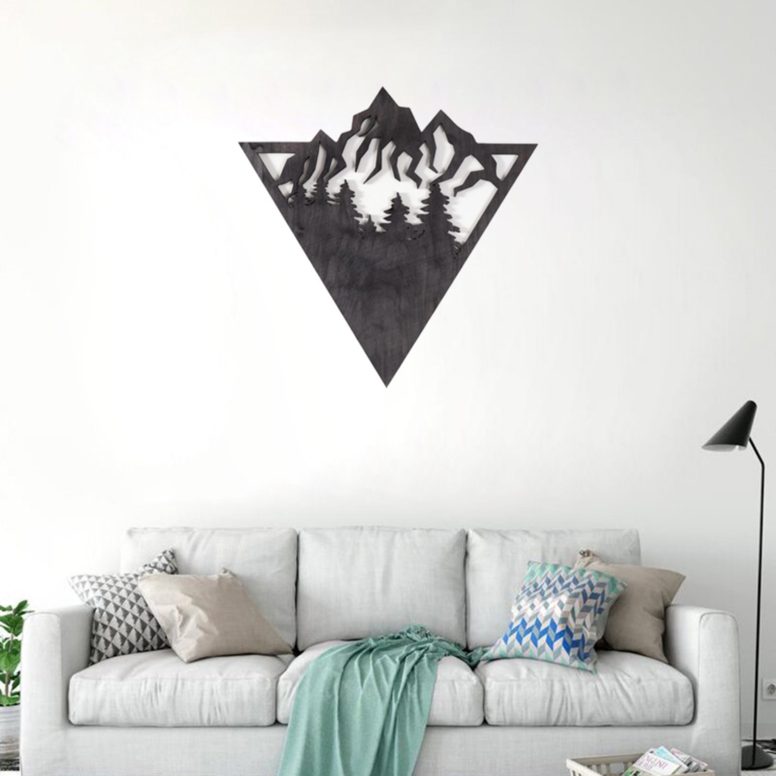 Изображение товара Панно "Горы" 30x30 см