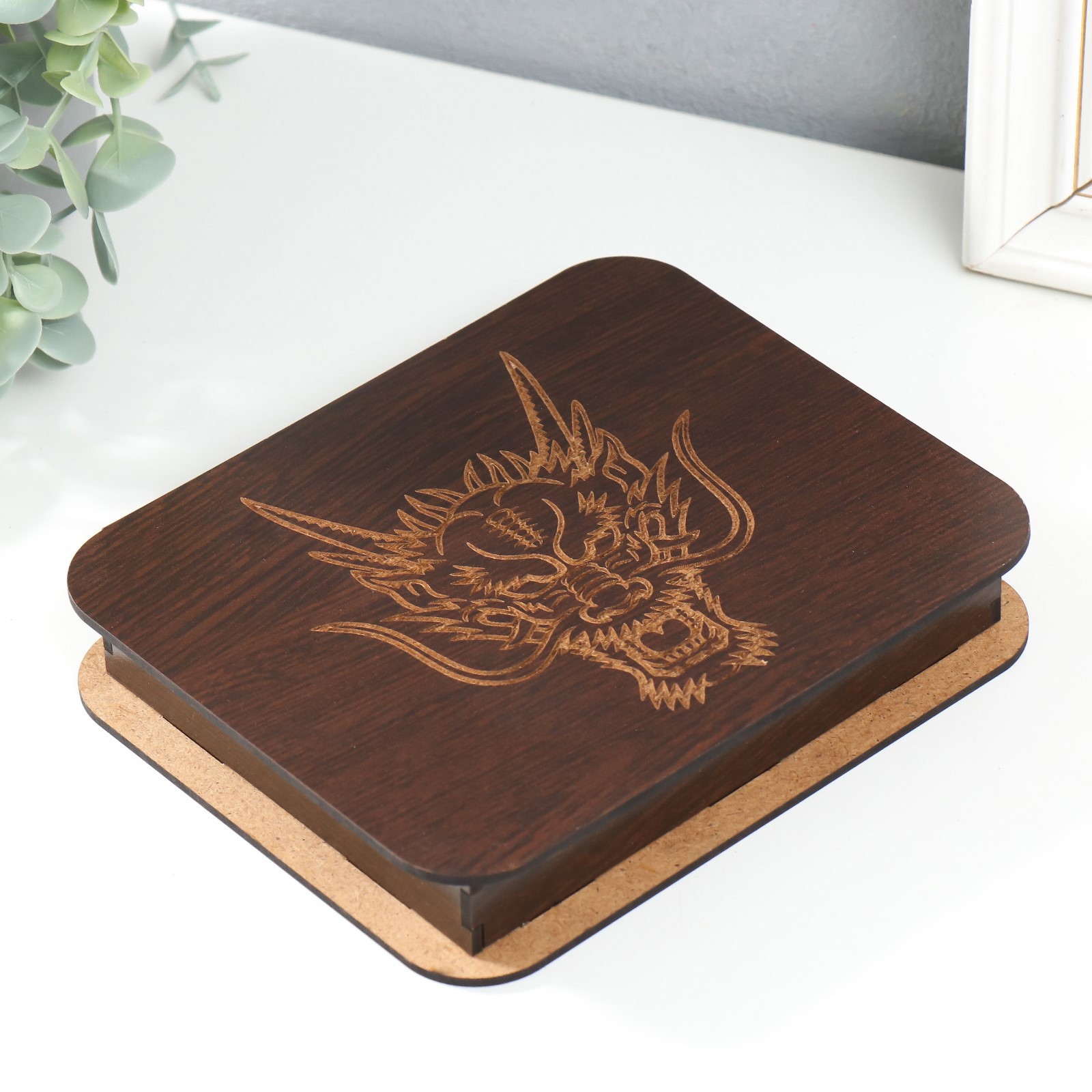 Изображение товара Шкатулка "Дракон" 17x14x3 см 2