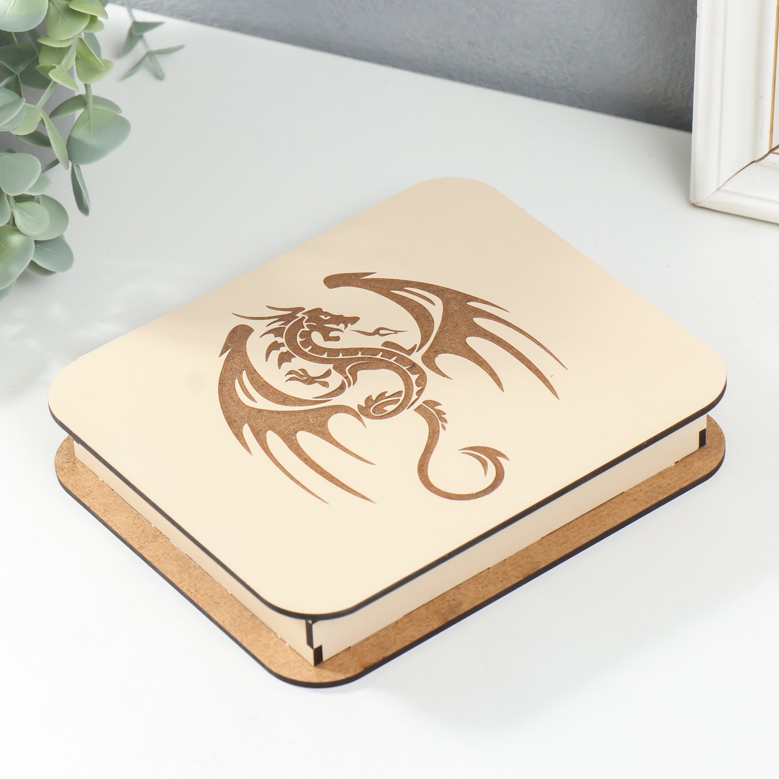 Изображение товара Шкатулка Дракон 17x14x3 см SIMALAND