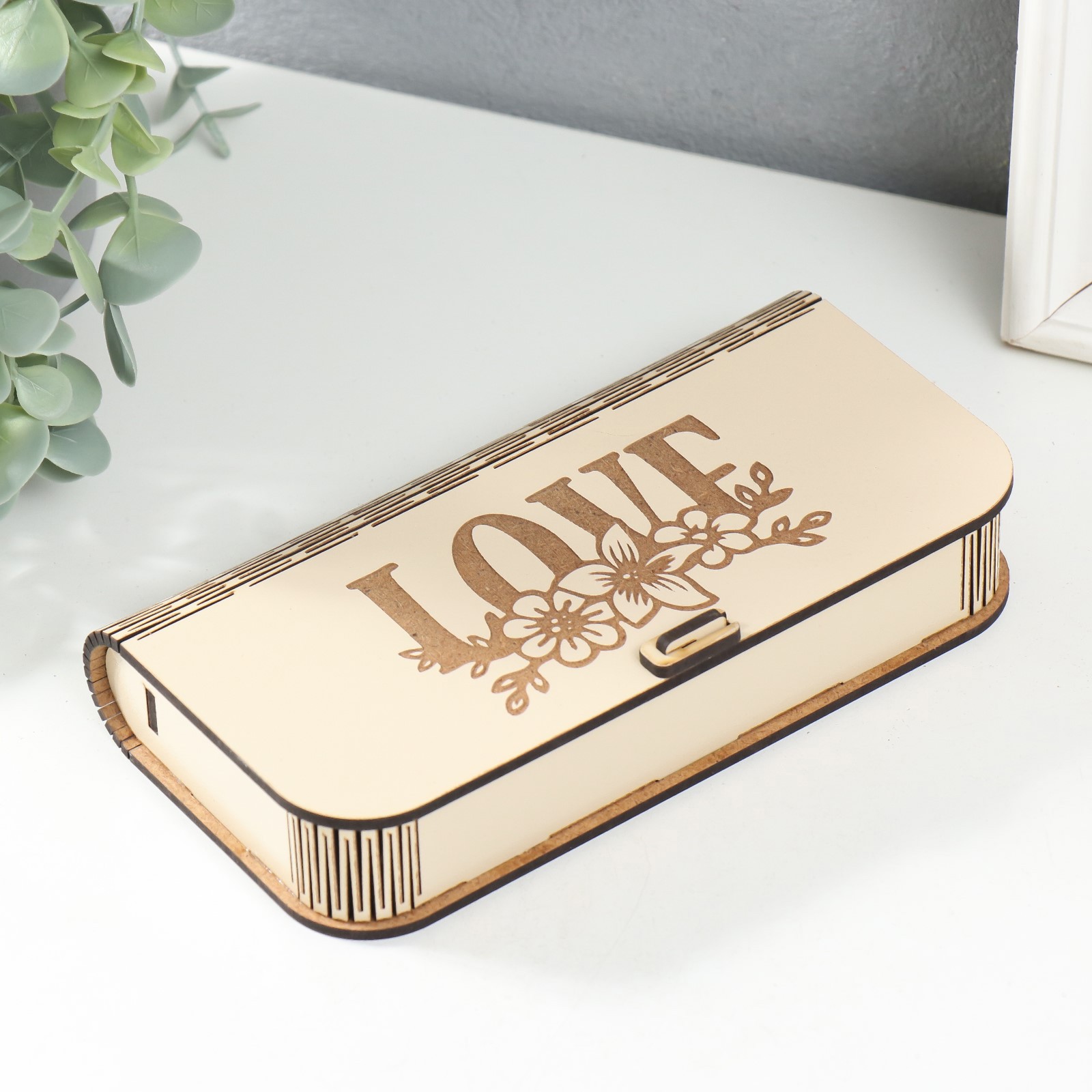 Изображение товара Шкатулка "Love" 17x8.5x3 см 4