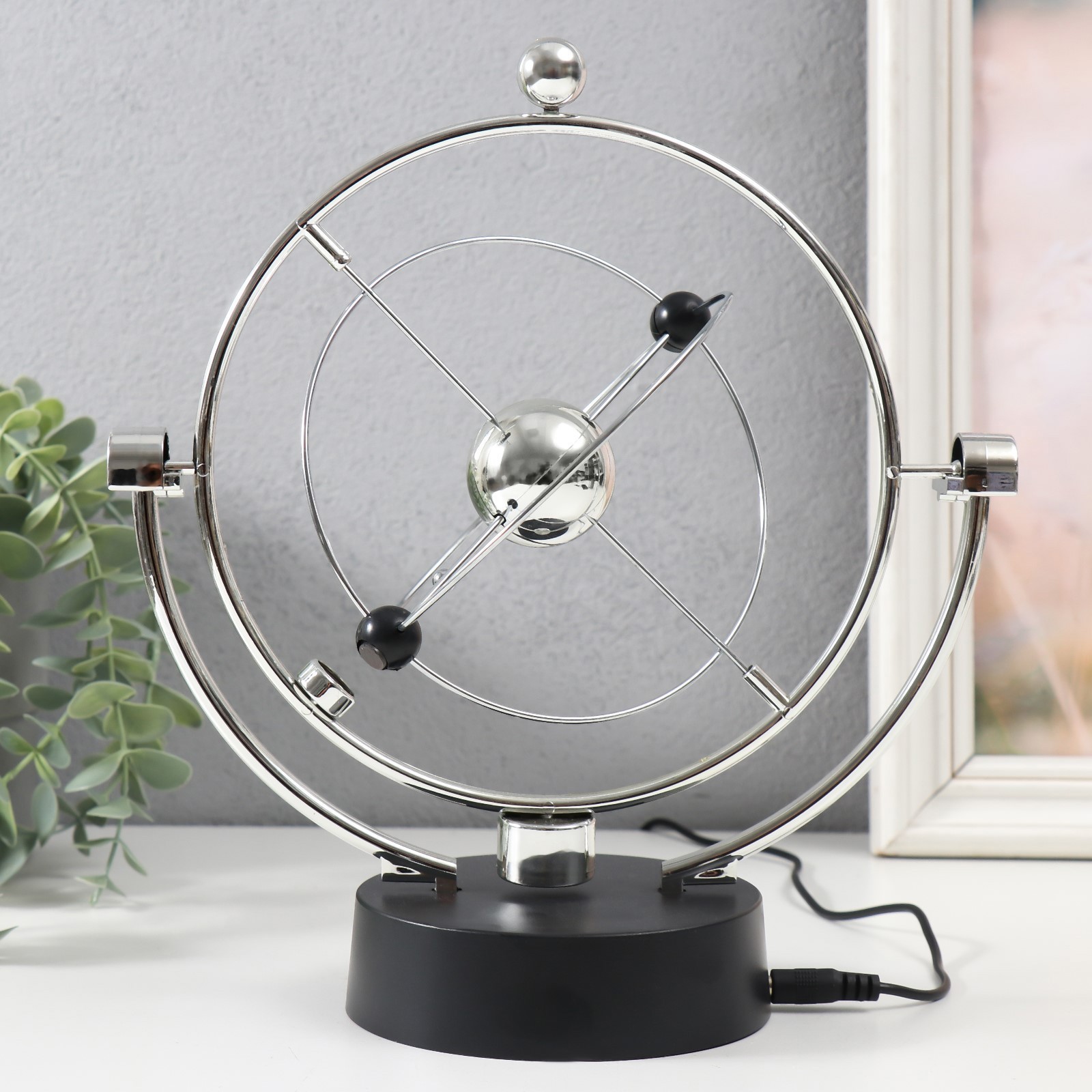 Изображение товара Маятник антистресс Сфера Сатурн 10.5x22x25 см