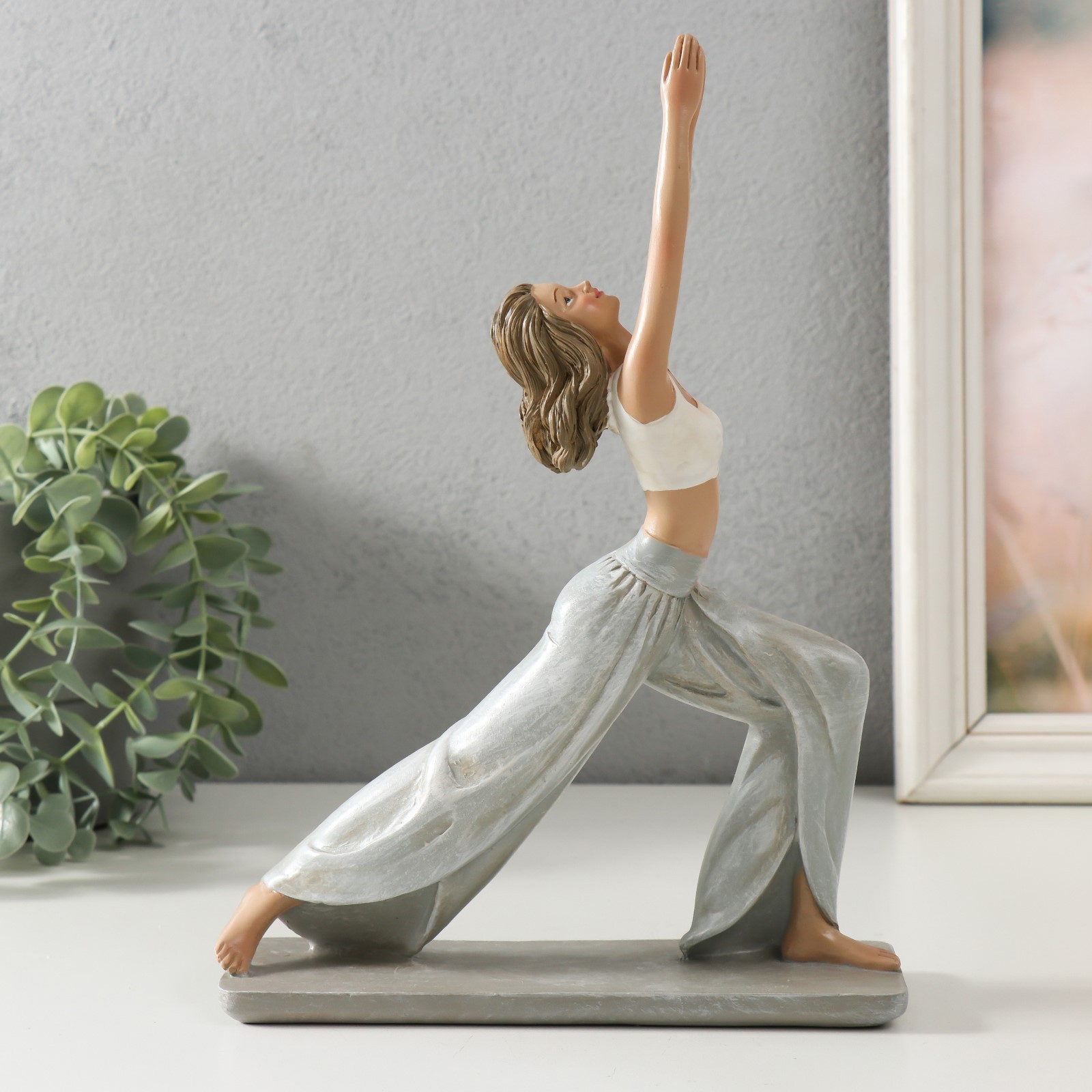 Изображение товара Сувенир "Девушка - асана воина" 19x6x26.5 см