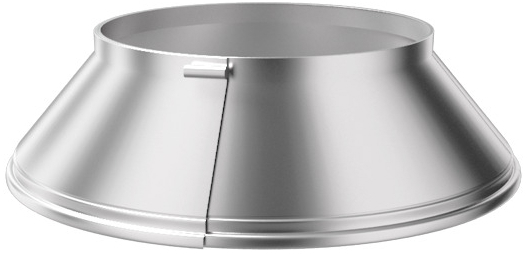 Изображение товара Юбка для дымохода Металлик и Ко D200 мм оцинкованная сталь