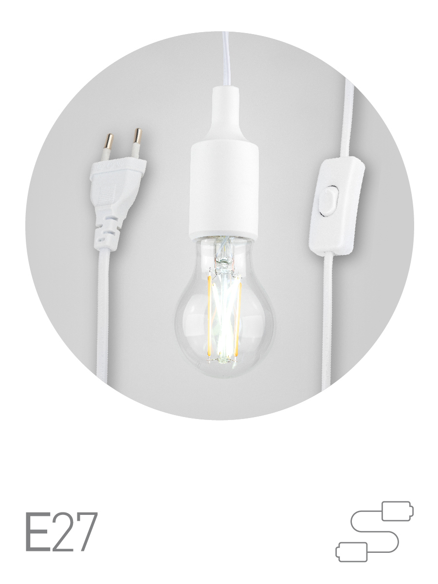 Изображение товара Фитосветильник линейный ЭРА FITO-Holder E27 3м