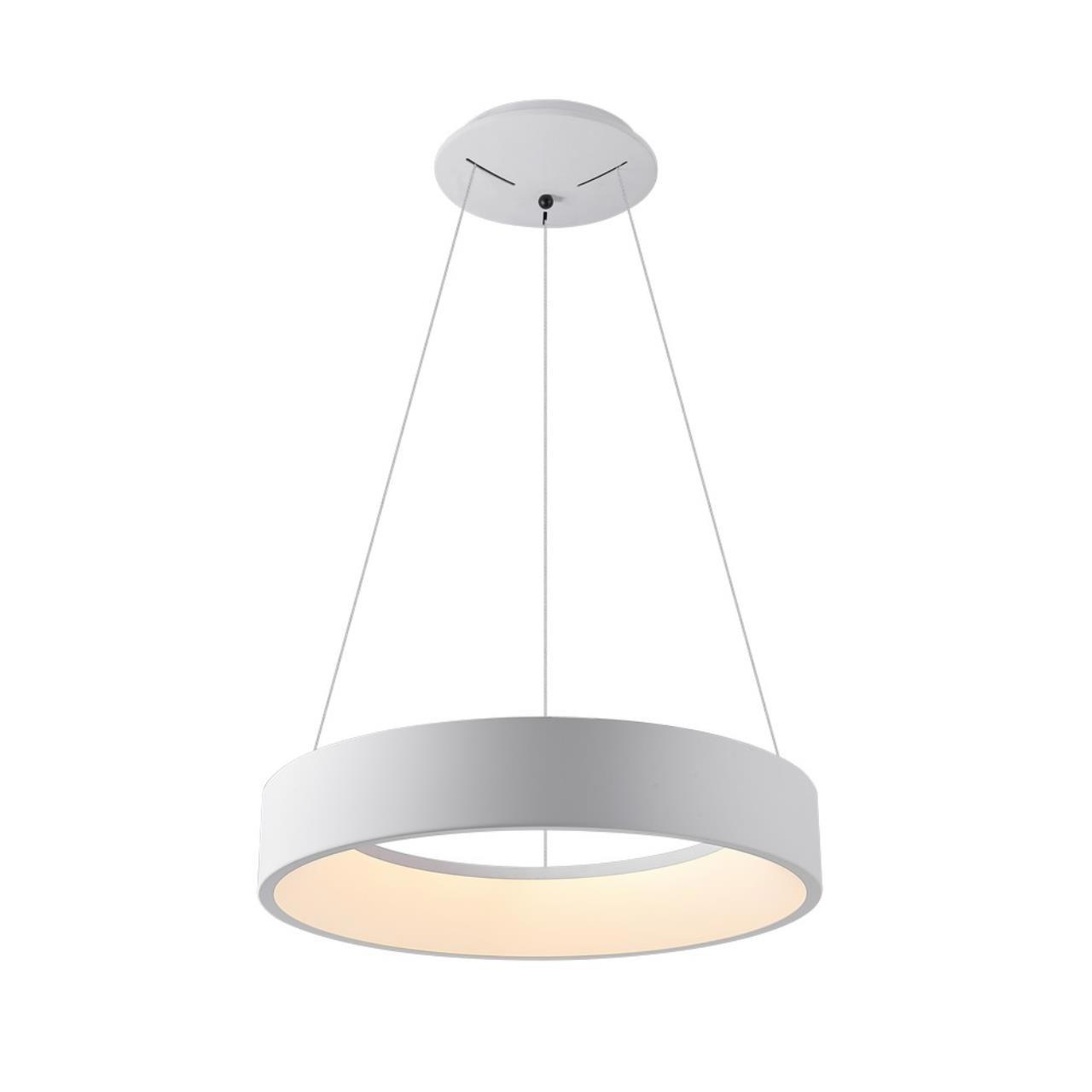 Изображение товара Люстра подвесная светодиодная Aployt Michell 60 см белая хай-тек стиль