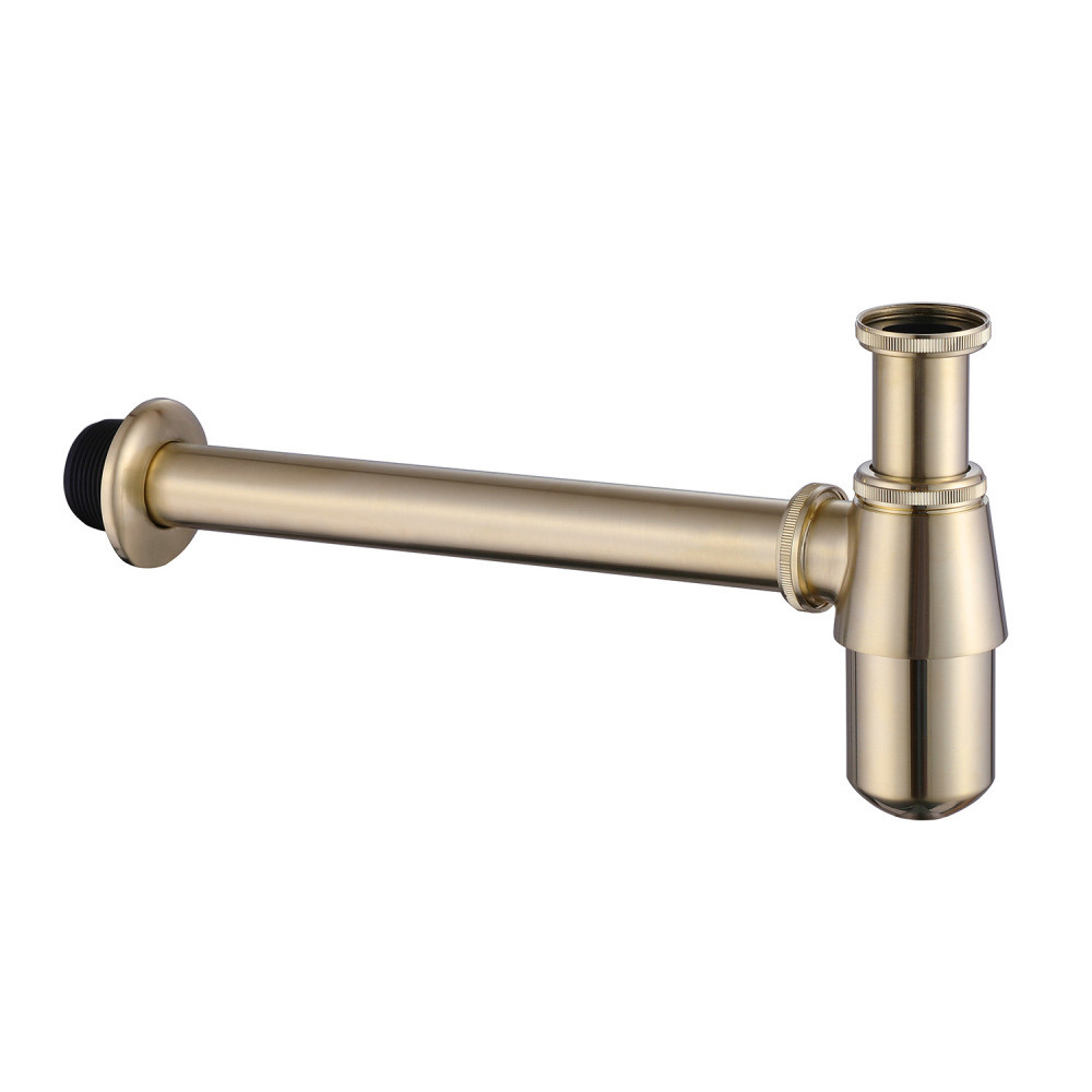 Изображение товара Сифон для раковины Abber AF0032G золото матовое латунь Германия