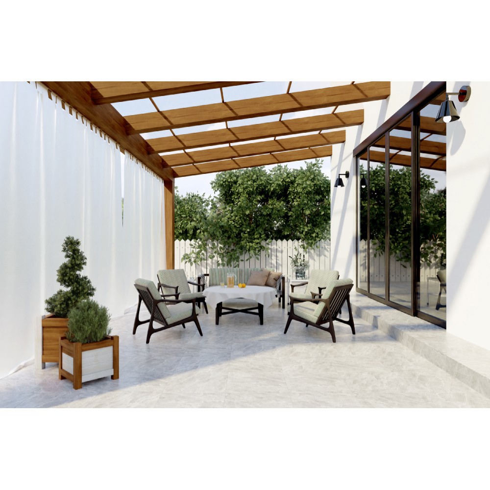 Изображение товара Керамогранит Primavera Hangar NR124 60x60 см цвет dark grey