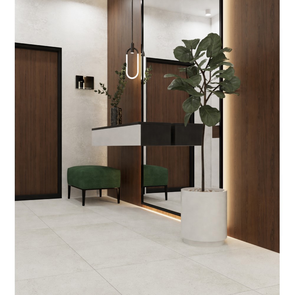 Изображение товара Керамогранит Primavera Nemo White 60x60 см для пола и стен