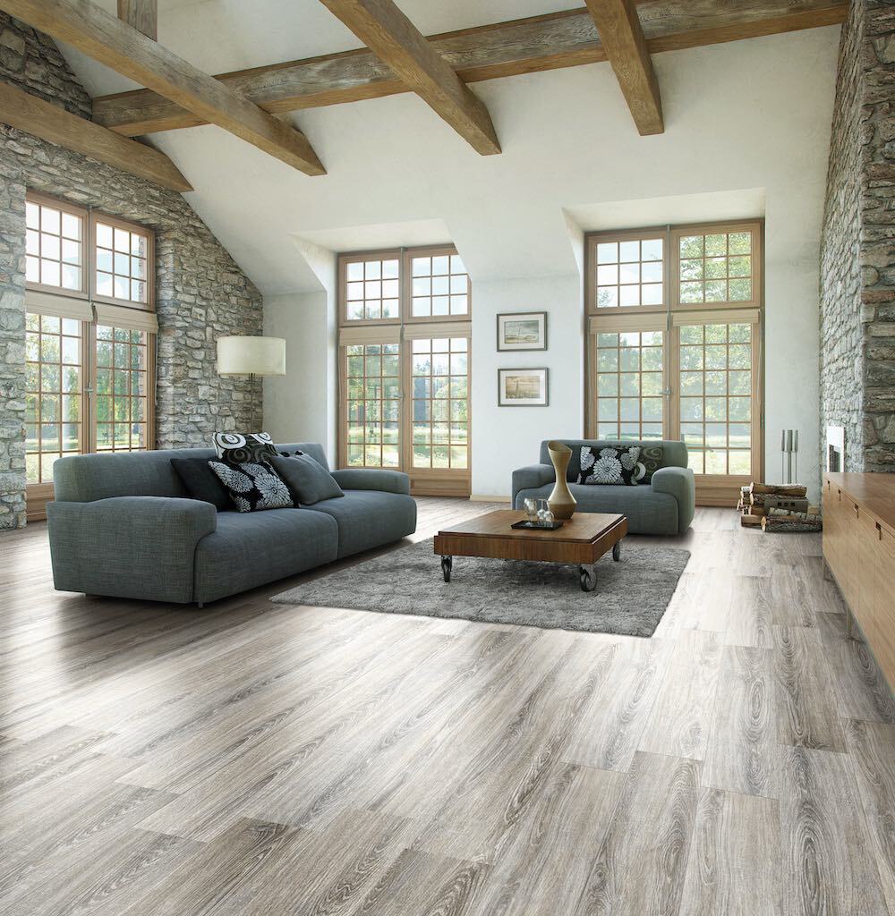 Изображение товара SPC плитка Westerhof Spark Ash 42 класс, толщина 4 мм, 2.23 м², водостойкая, для теплого пола