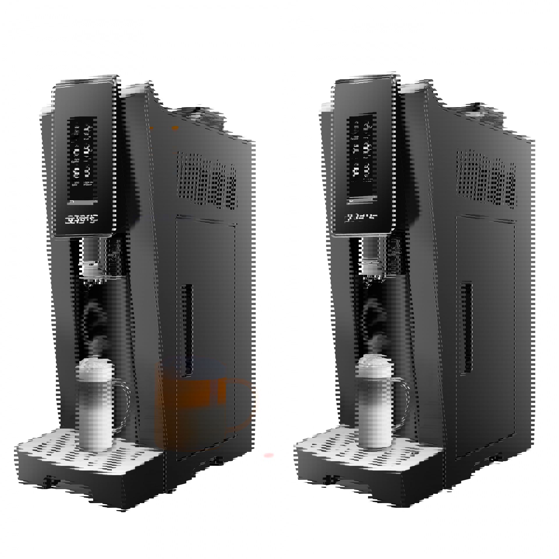 Изображение товара Электрическая кофемашина Polaris 2060AC с сенсорным дисплеем и системой Profi-Cream