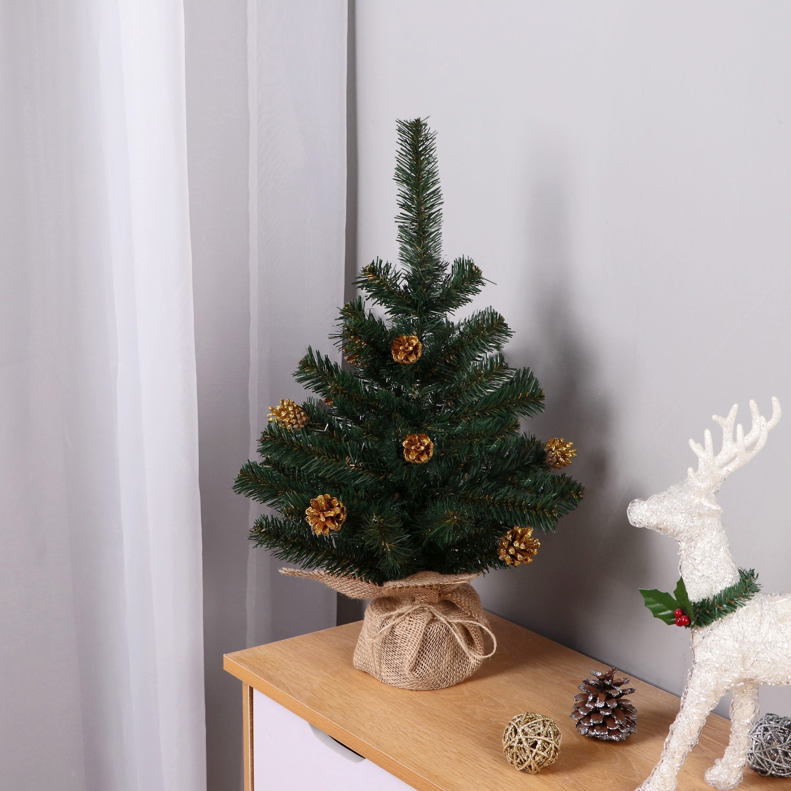 Изображение товара Ель новогодняя искусственная Simaland 10111378 Классическая 45 см