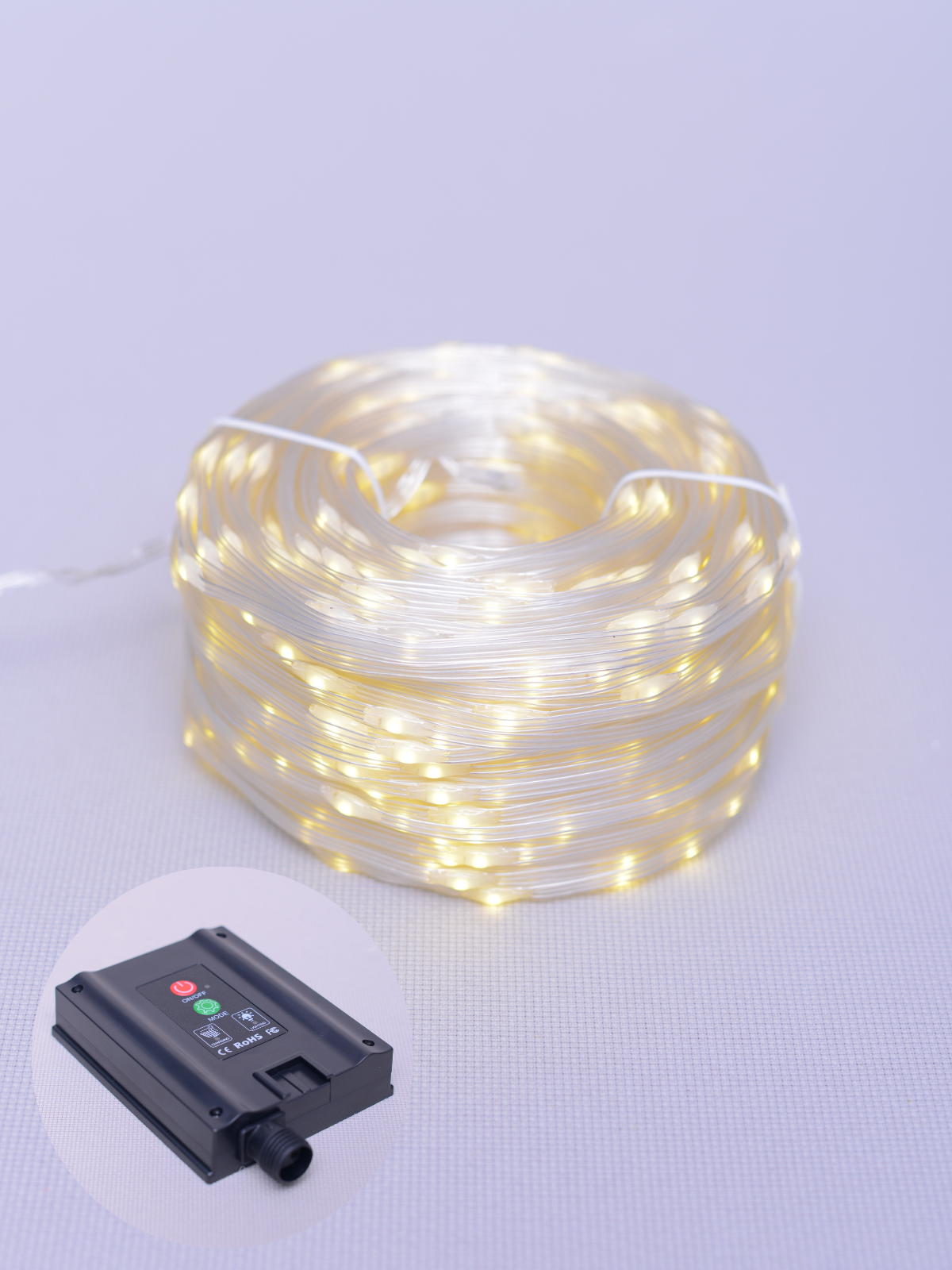 Изображение товара Электрогирлянда China dans hx-65 100 м 800 LED теплый белый 8 режимов