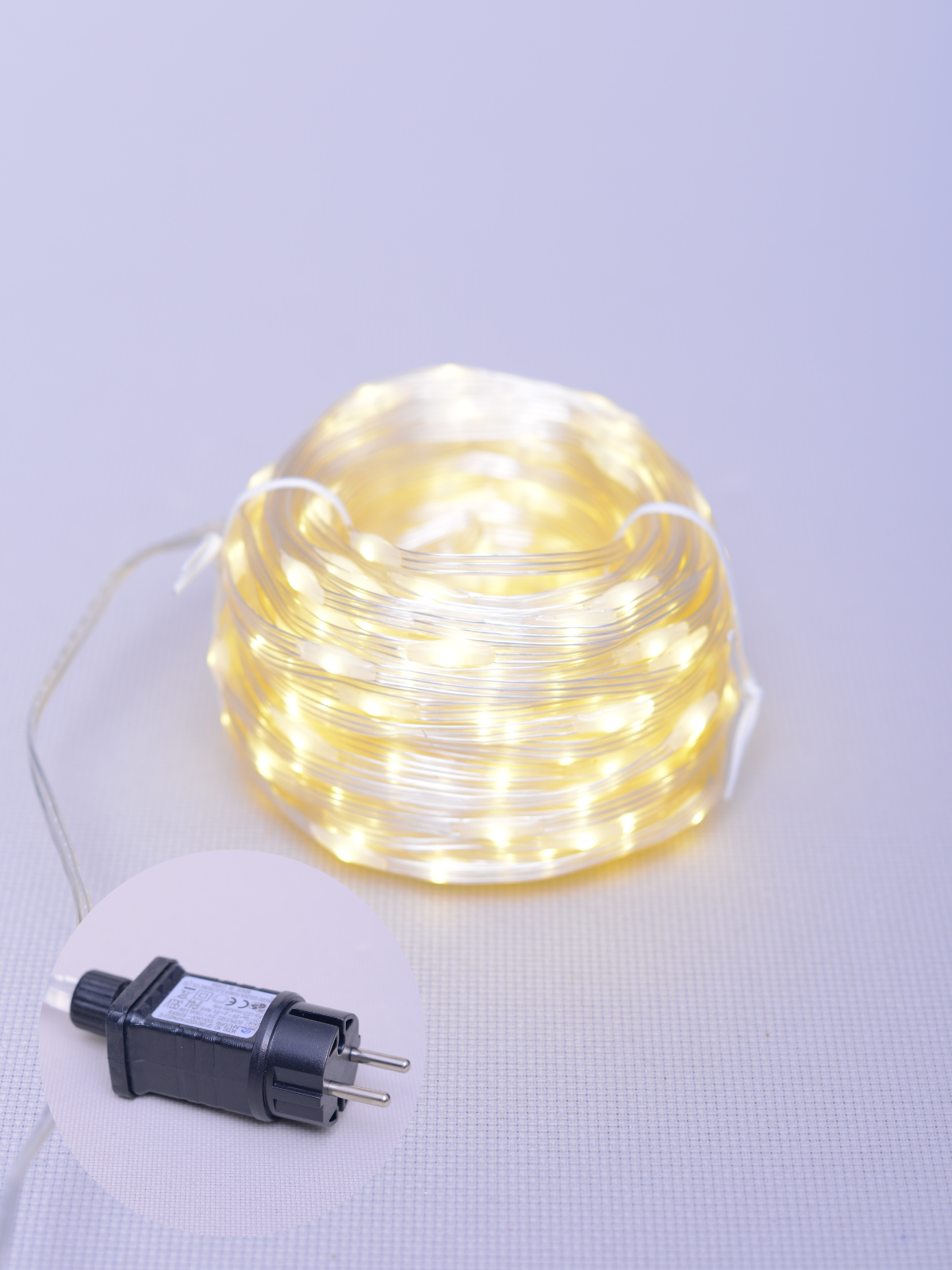 Изображение товара Электрогирлянда China dans hx-60 30 м 300 ламп теплый белый 8 режимов IP44